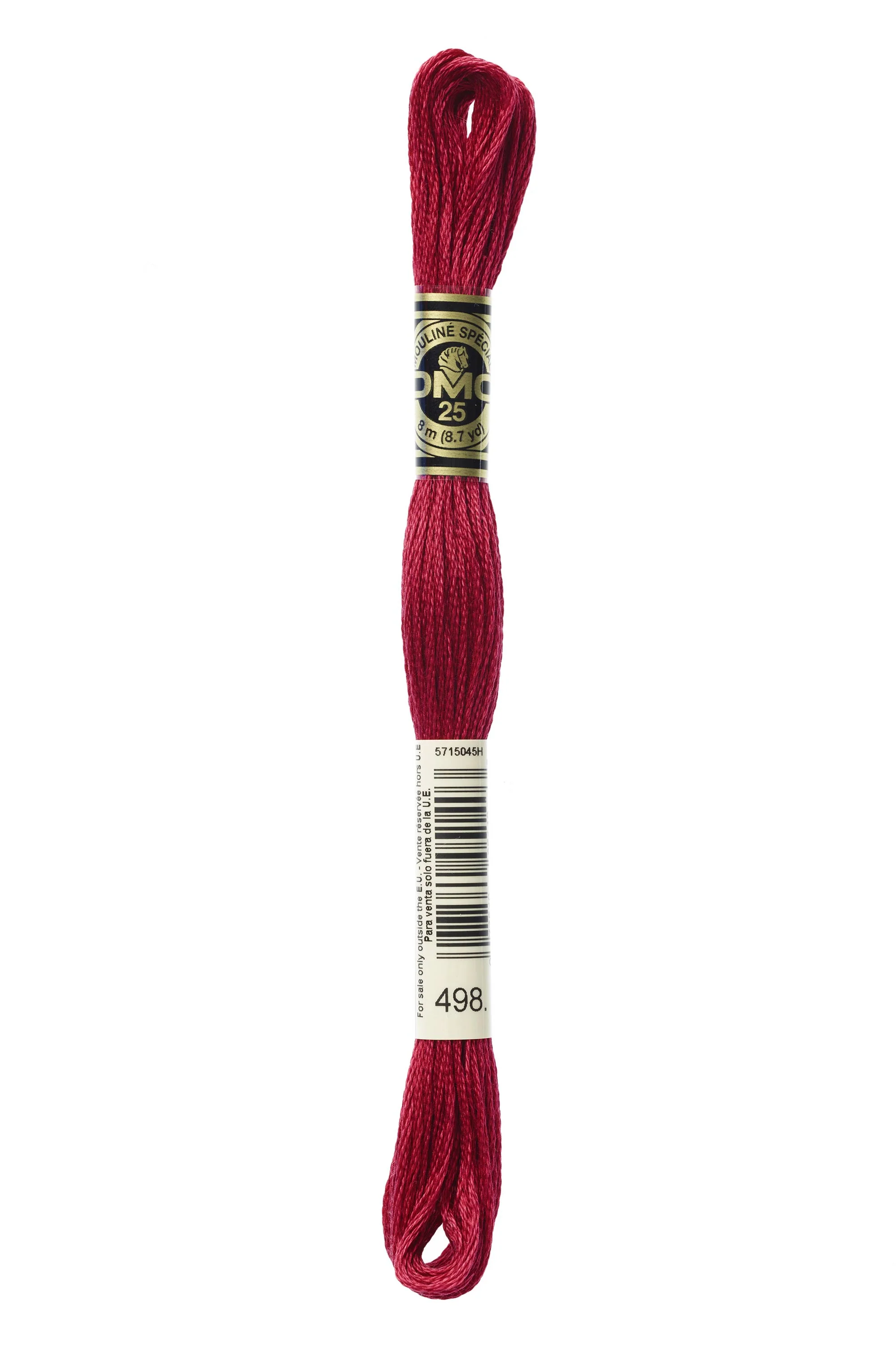 DMC 498 Cotton Embroidery Floss - Image 2