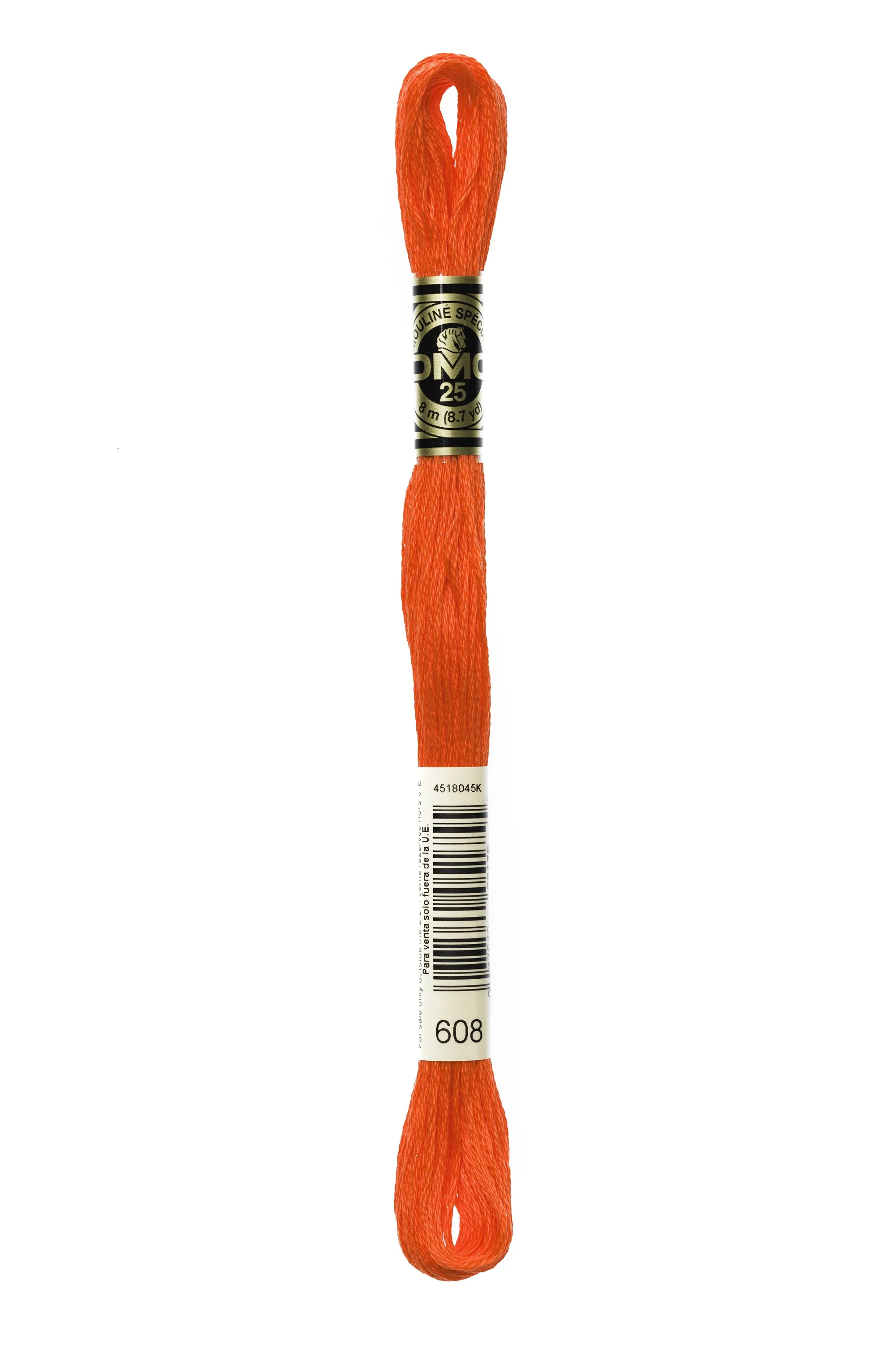DMC 608 Cotton Embroidery Floss - Image 2