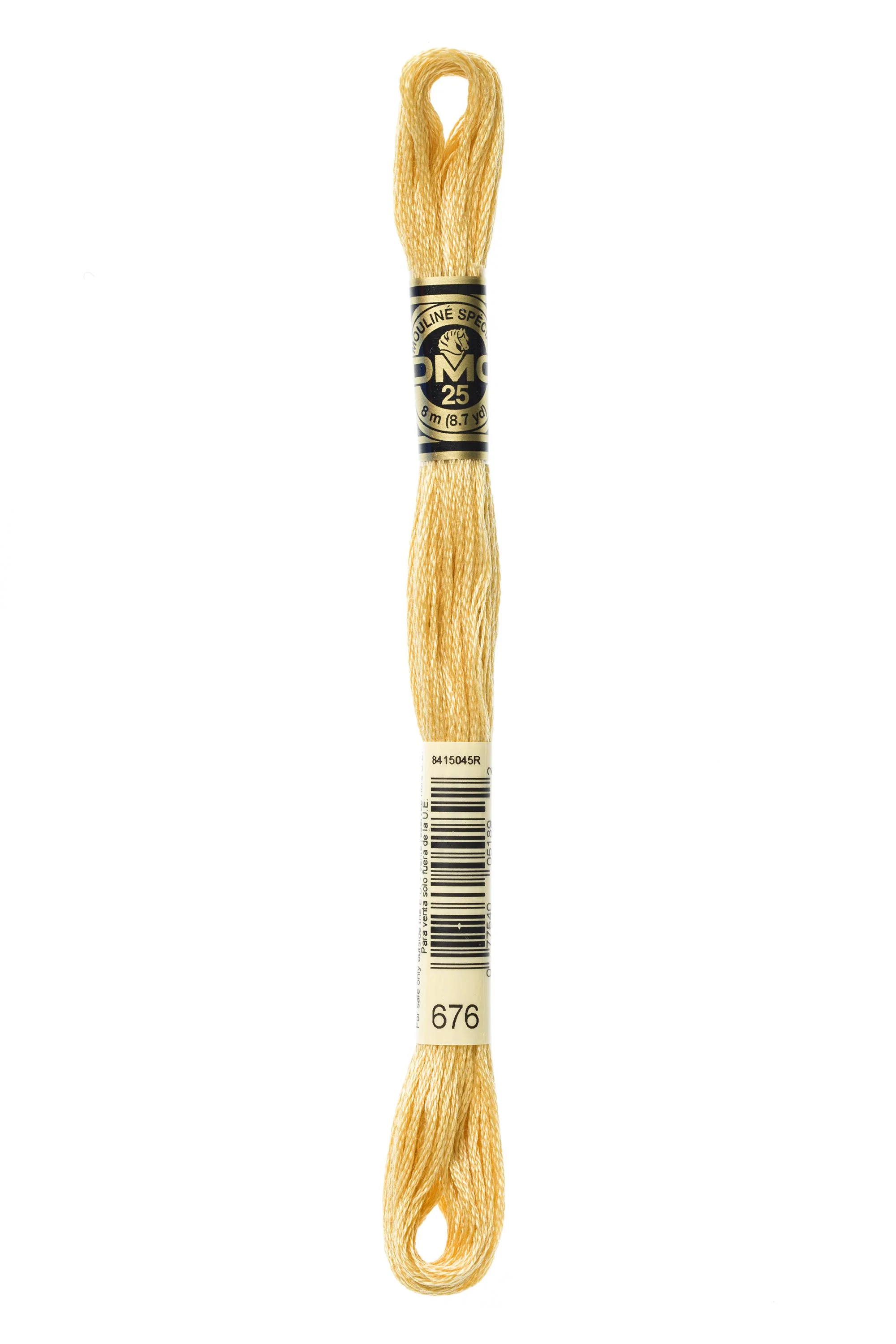 DMC 676 Cotton Embroidery Floss - Image 2