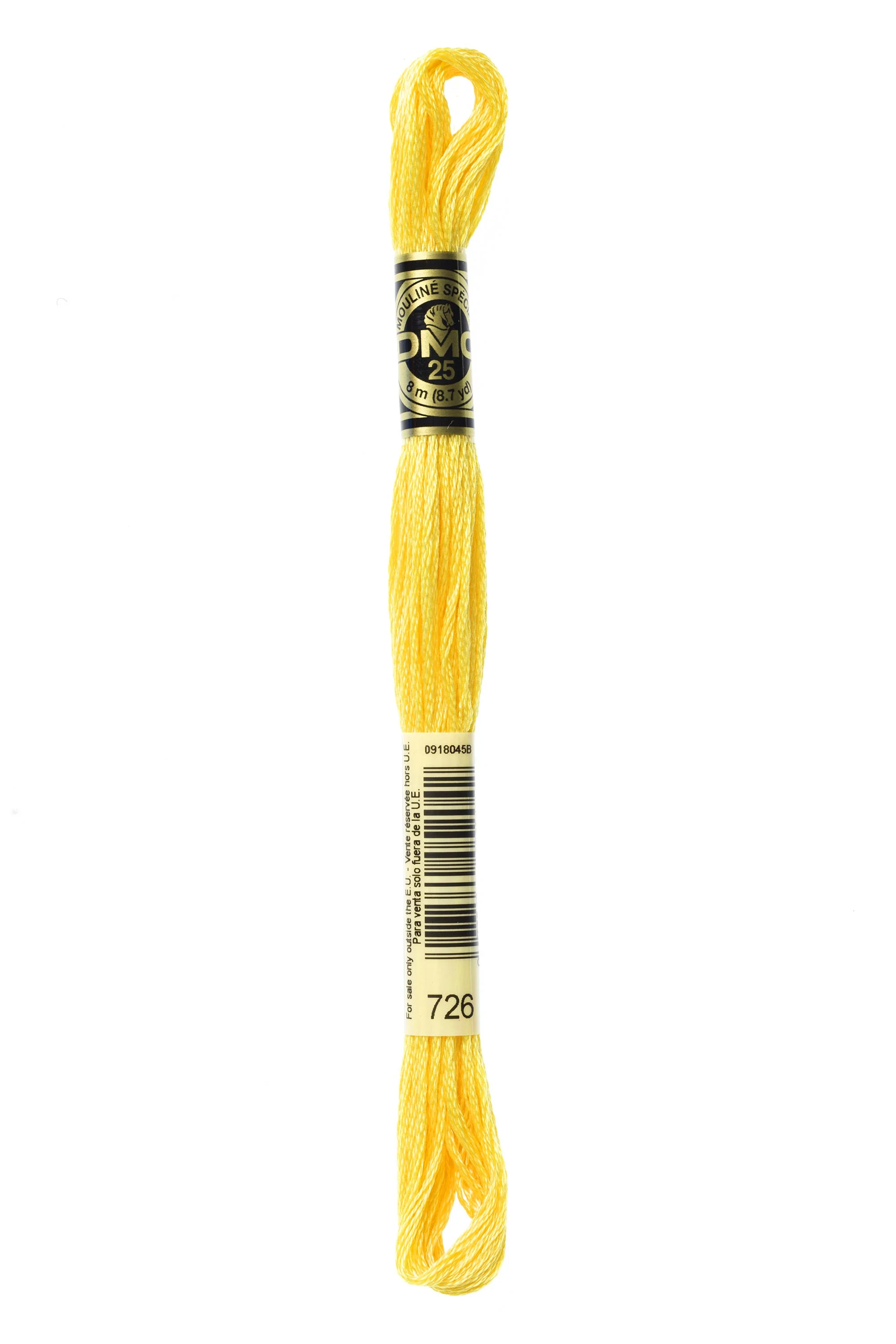 DMC 726 Cotton Embroidery Floss - Image 2