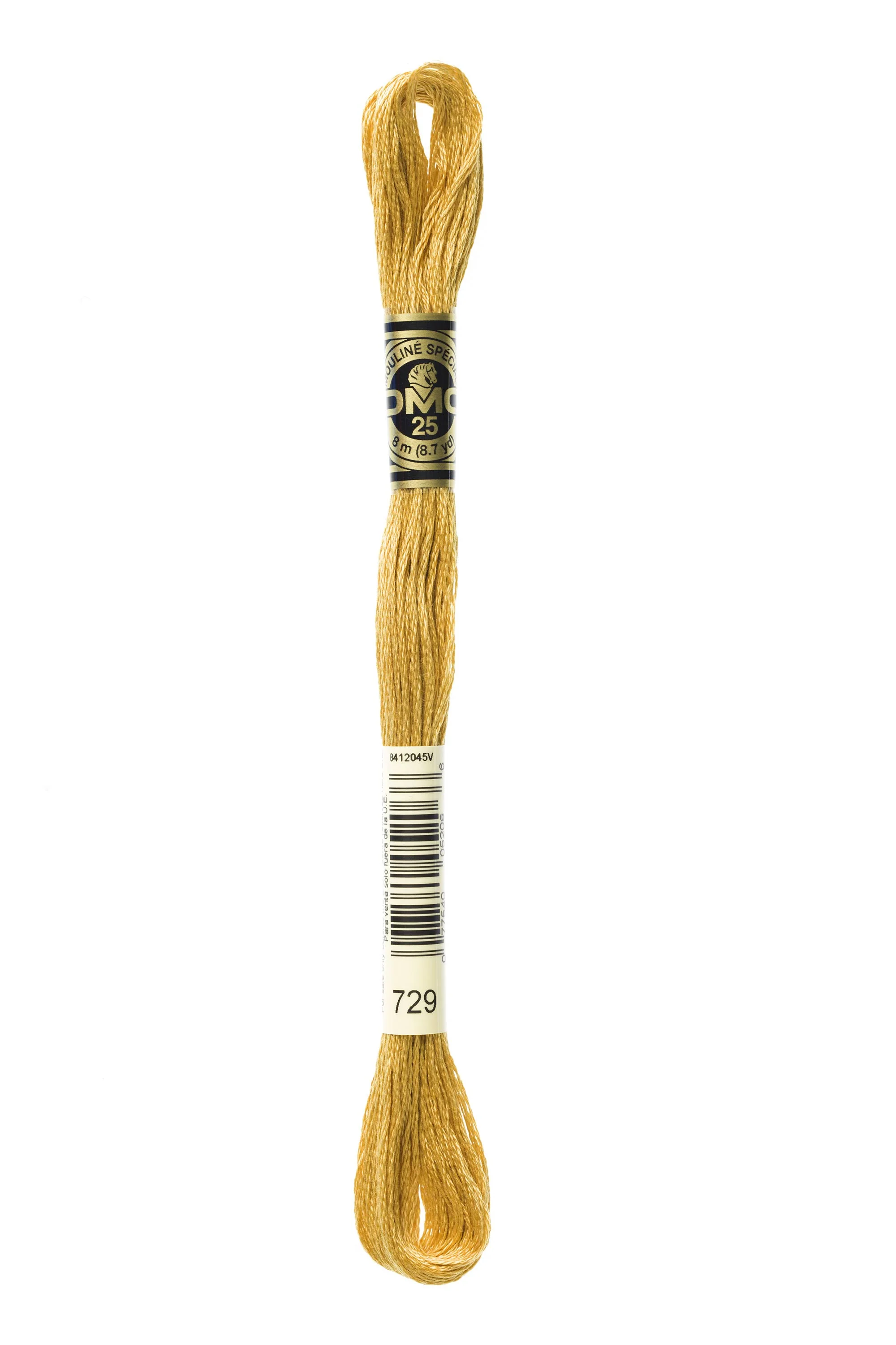 DMC 729 Cotton Embroidery Floss - Image 2