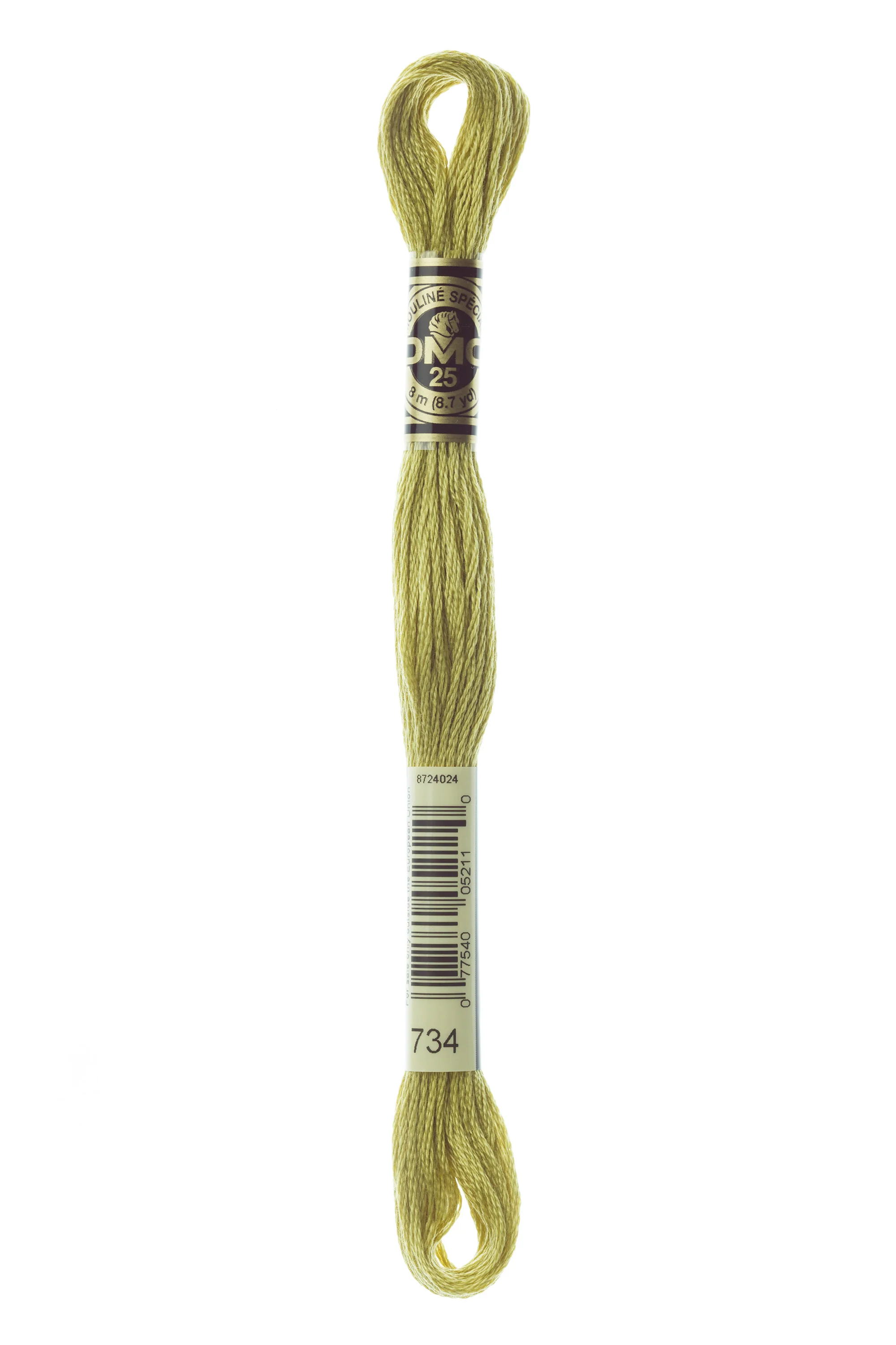 DMC 734 Cotton Embroidery Floss - Image 2