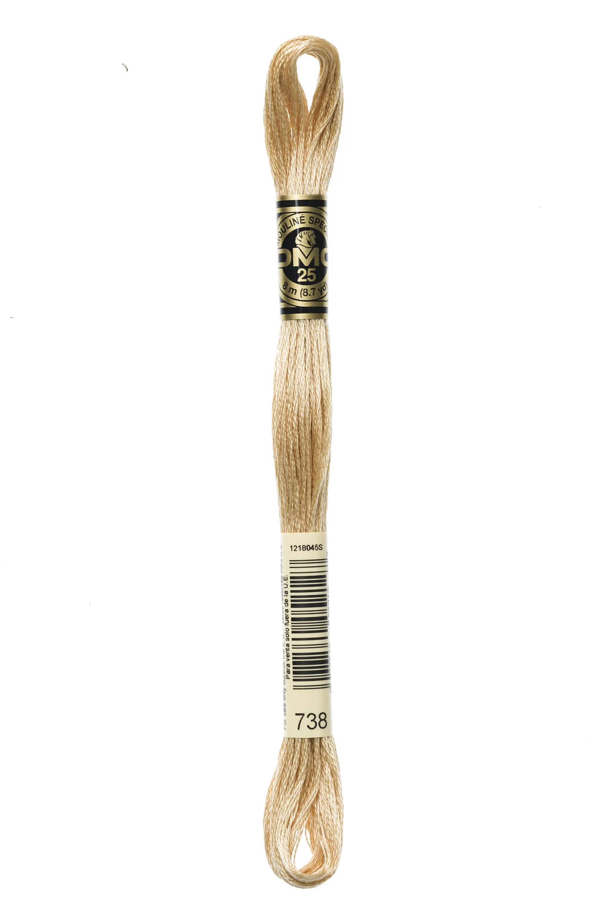 DMC 738 Cotton Embroidery Floss - Image 2