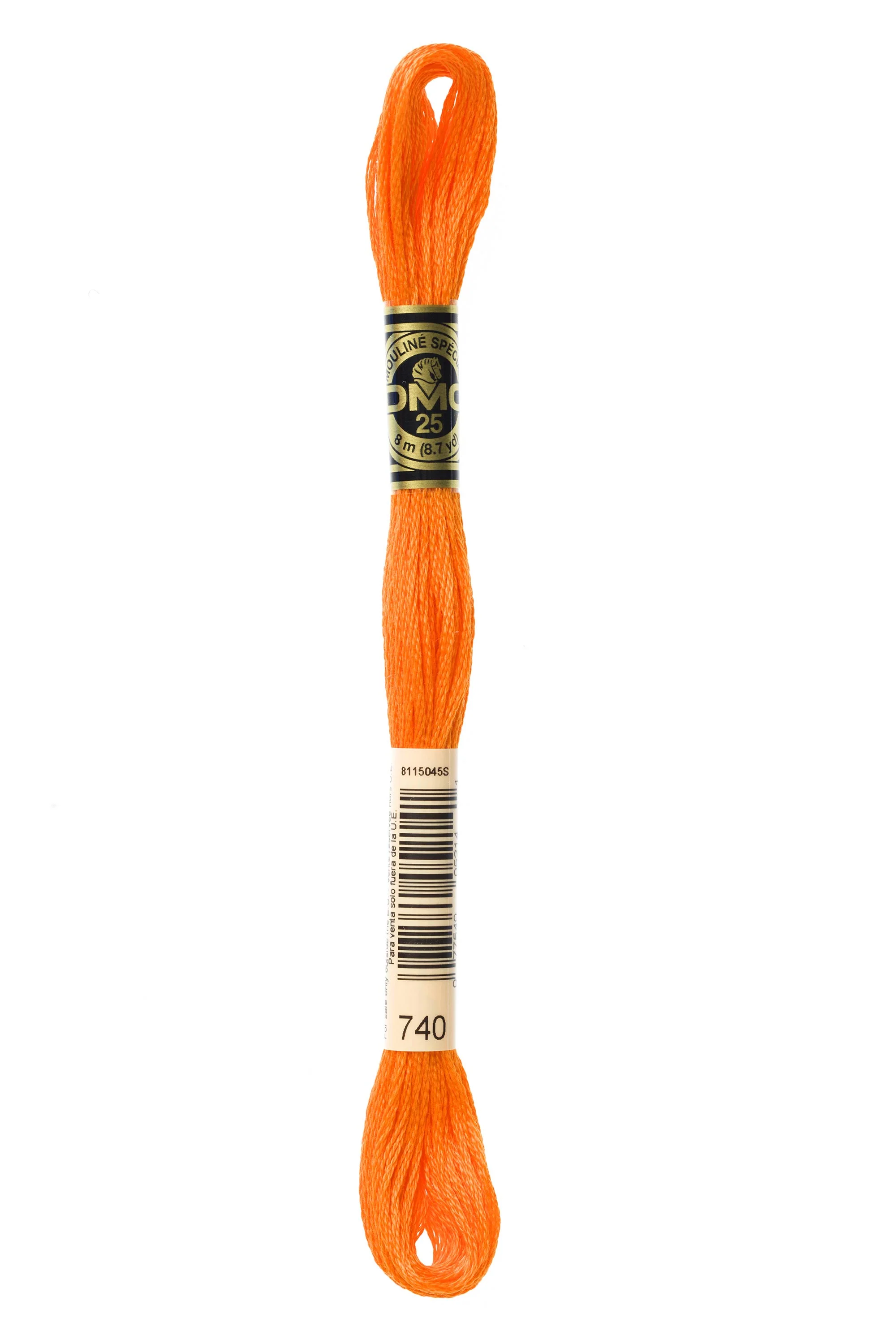 DMC 740 Cotton Embroidery Floss - Image 2
