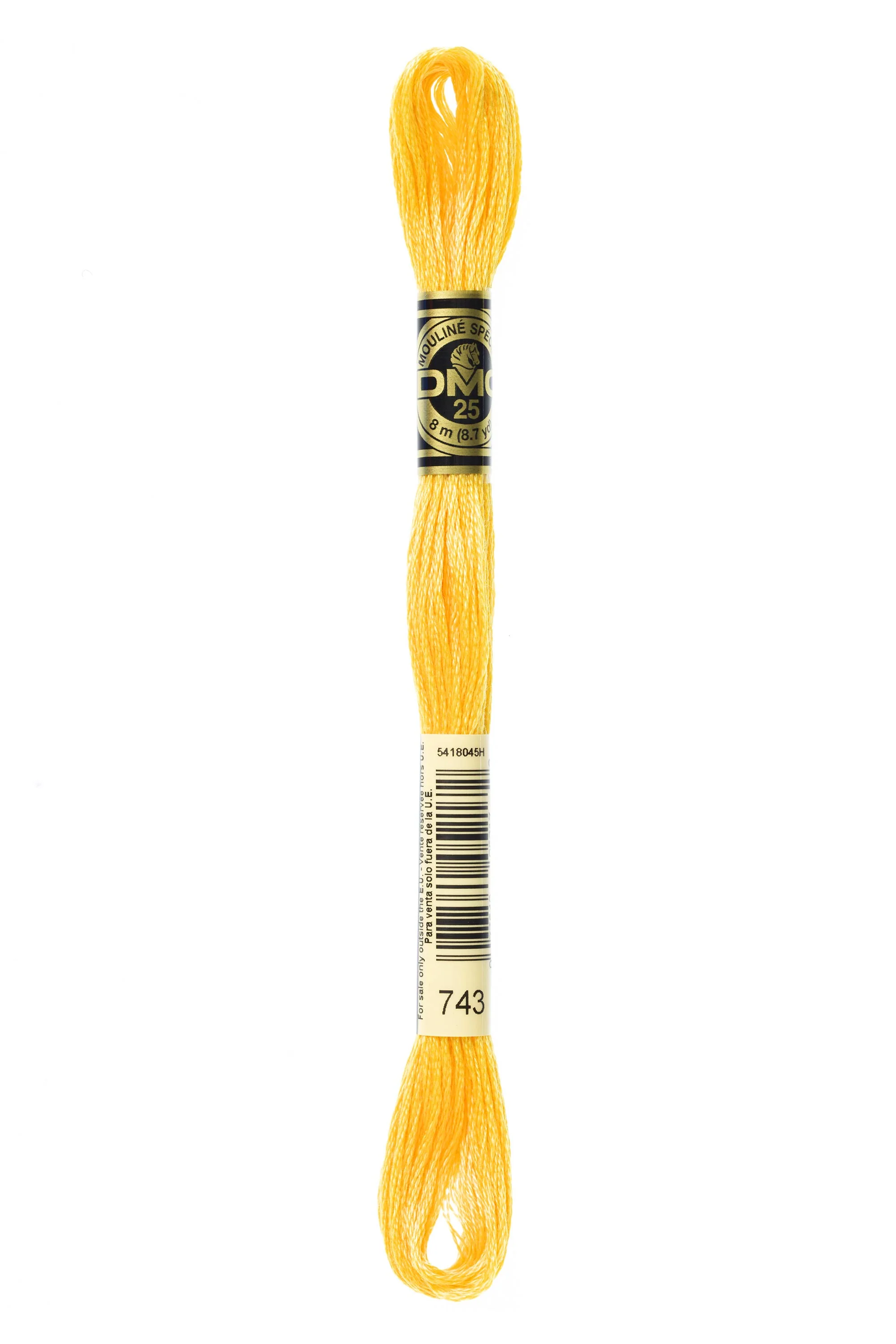 DMC 743 Cotton Embroidery Floss - Image 2