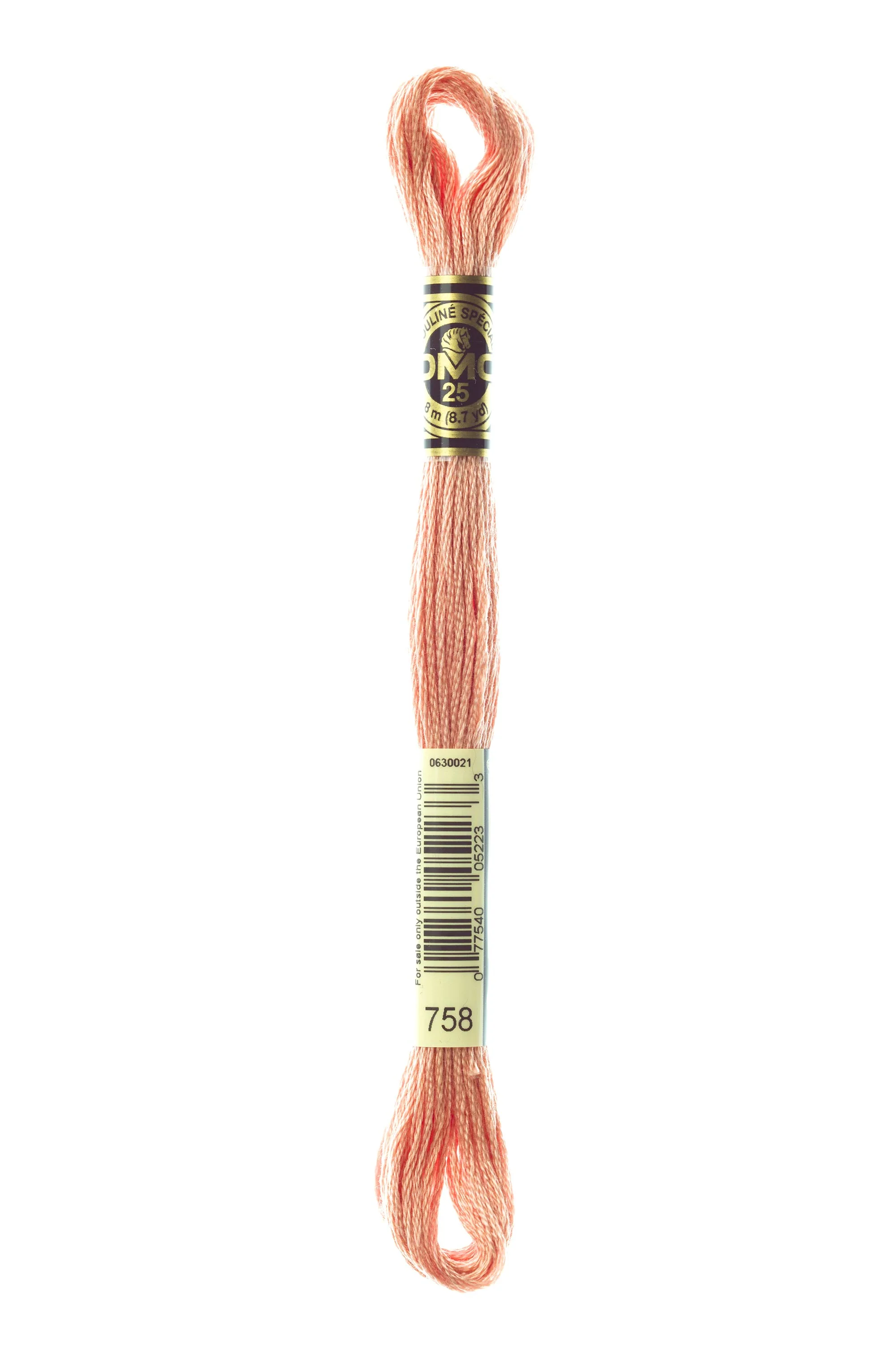 DMC 758 Cotton Embroidery Floss - Image 2