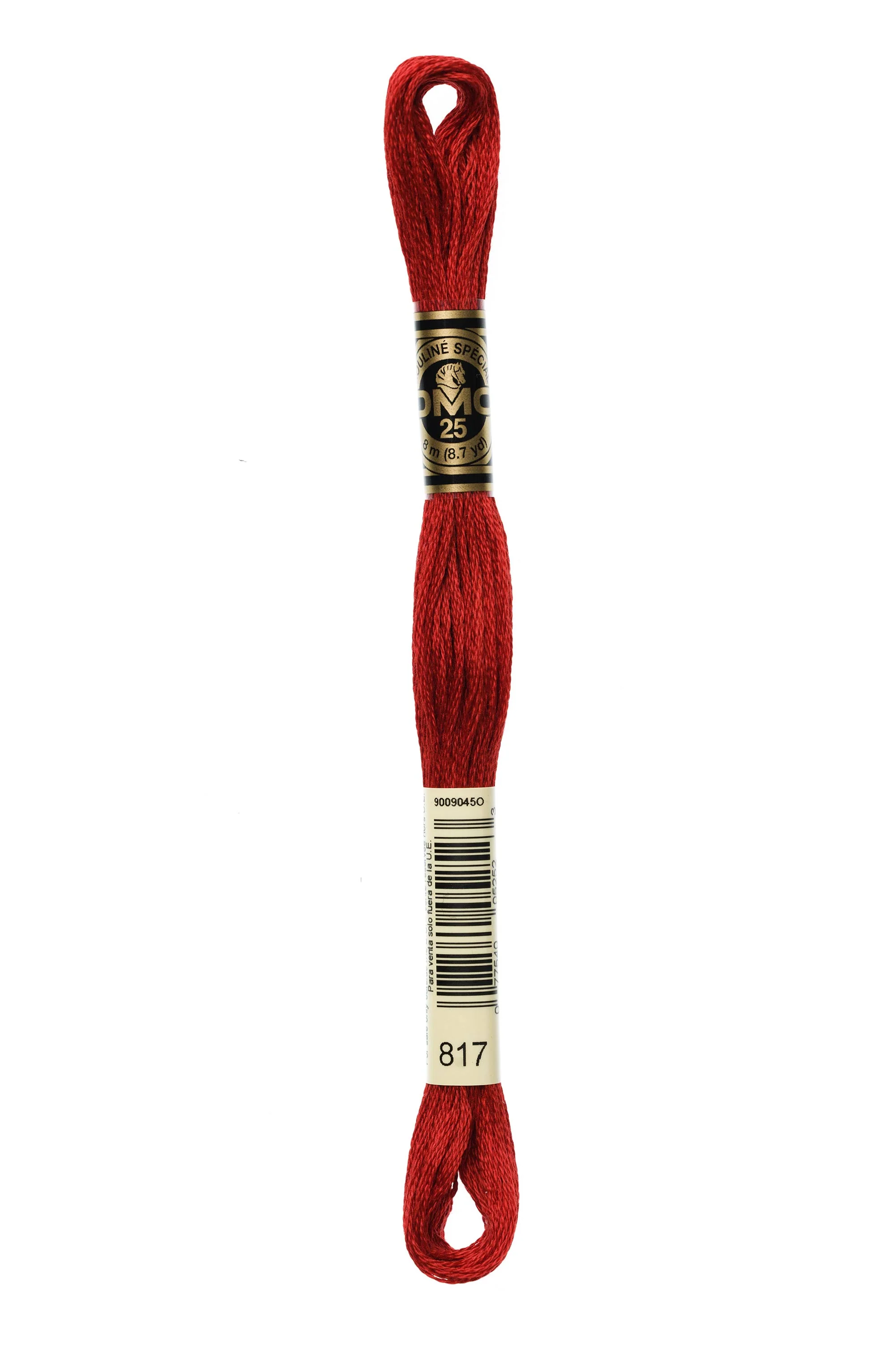 DMC 817 Cotton Embroidery Floss - Image 2