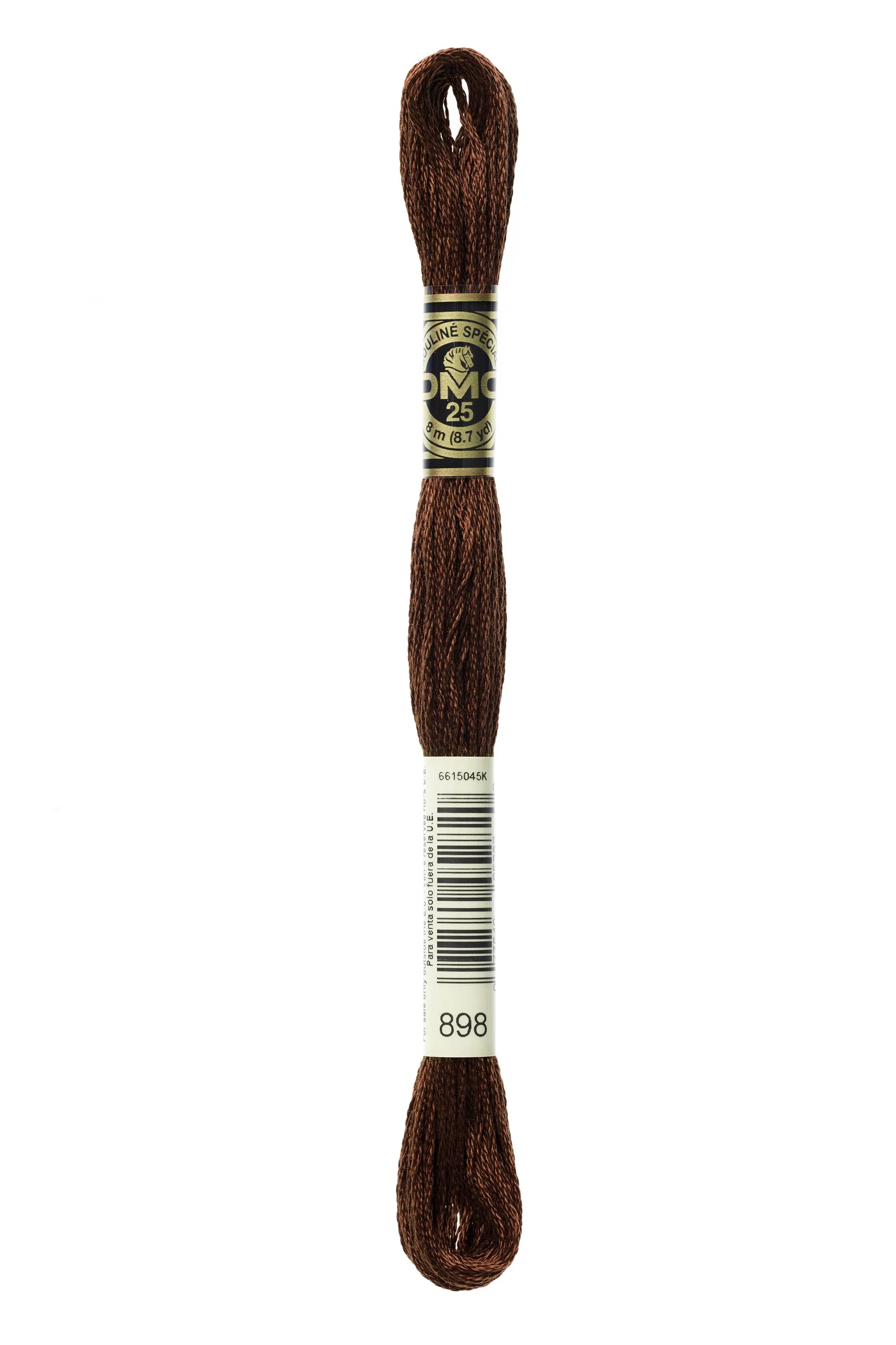 DMC 898 Cotton Embroidery Floss - Image 2