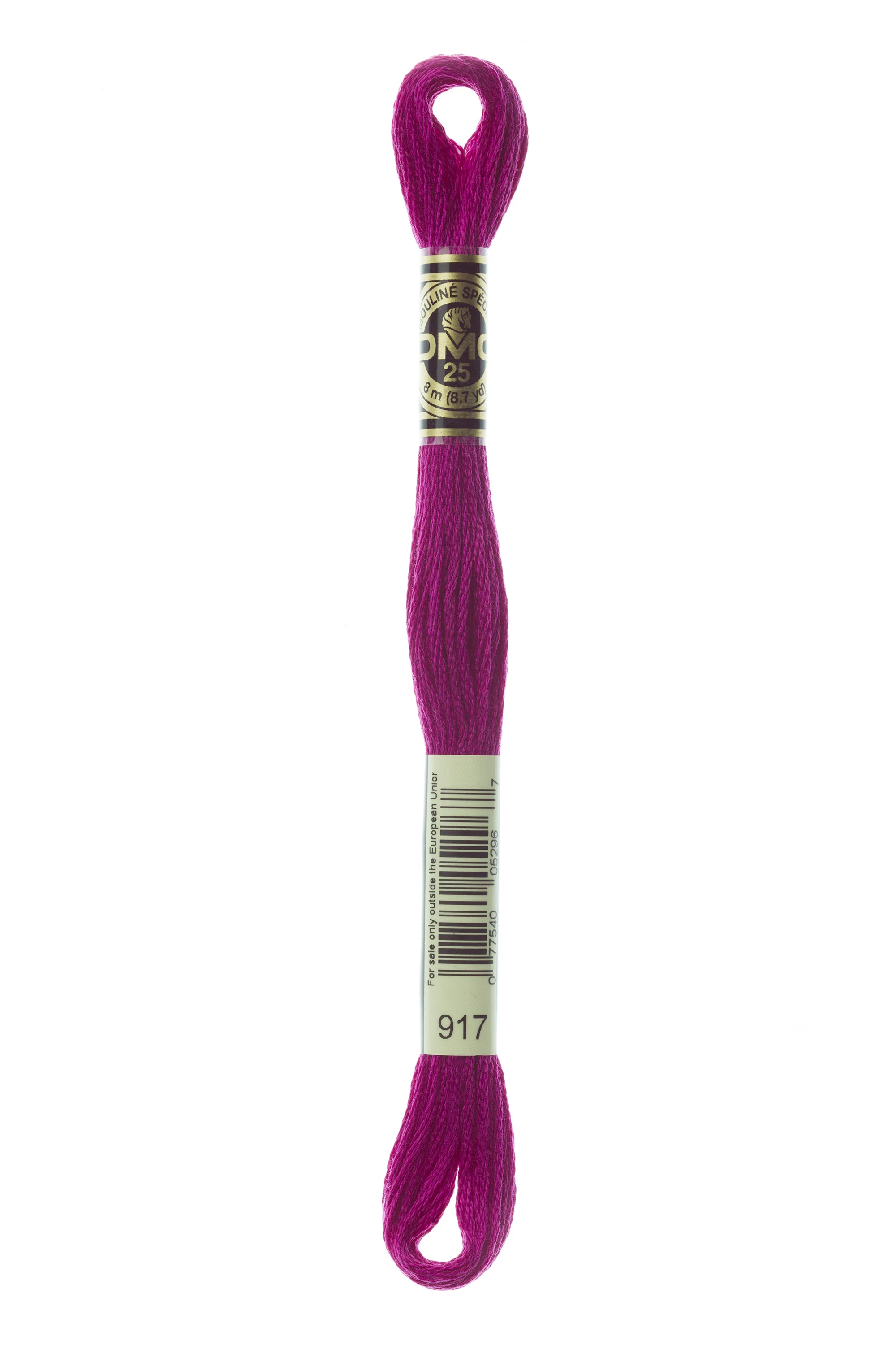 DMC 917 Cotton Embroidery Floss - Image 2