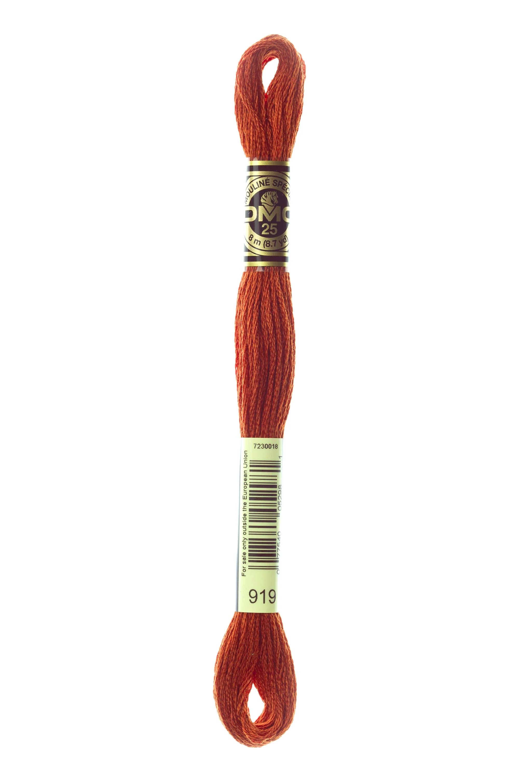 DMC 919 Cotton Embroidery Floss - Image 2