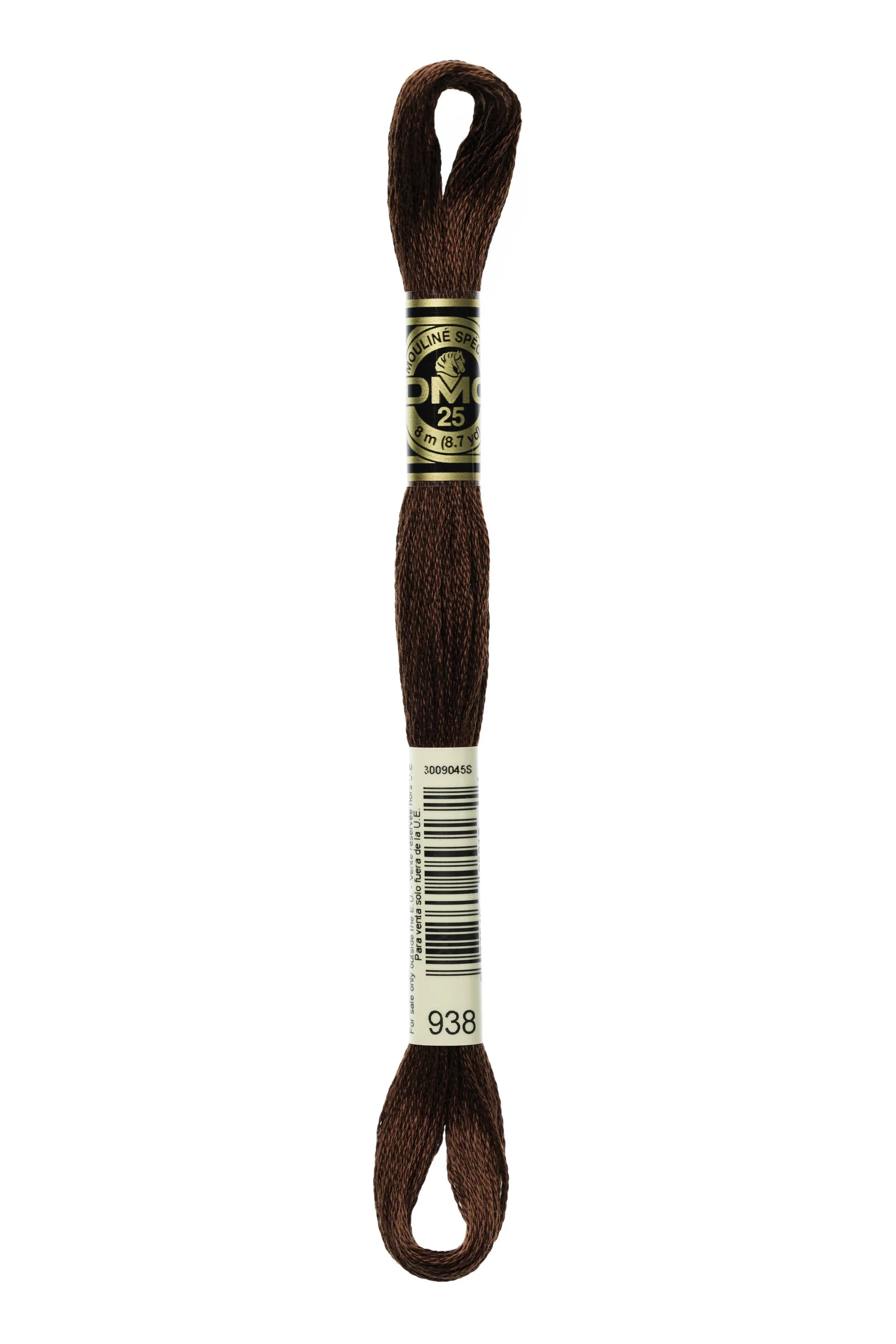 DMC 938 Cotton Embroidery Floss - Image 2
