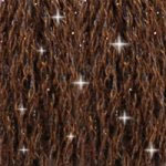 DMC C938 Mouliné Étoile Shimmer Embroidery Floss - Ultra Dark Coffee Brown - Image 3