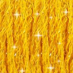 DMC C972 Mouliné Étoile Shimmer Embroidery Floss - Deep Canary - Image 3
