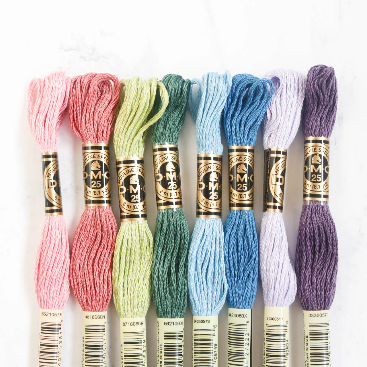 DMC Embroidery Floss Color Palette - Moody Succulent - Image 3