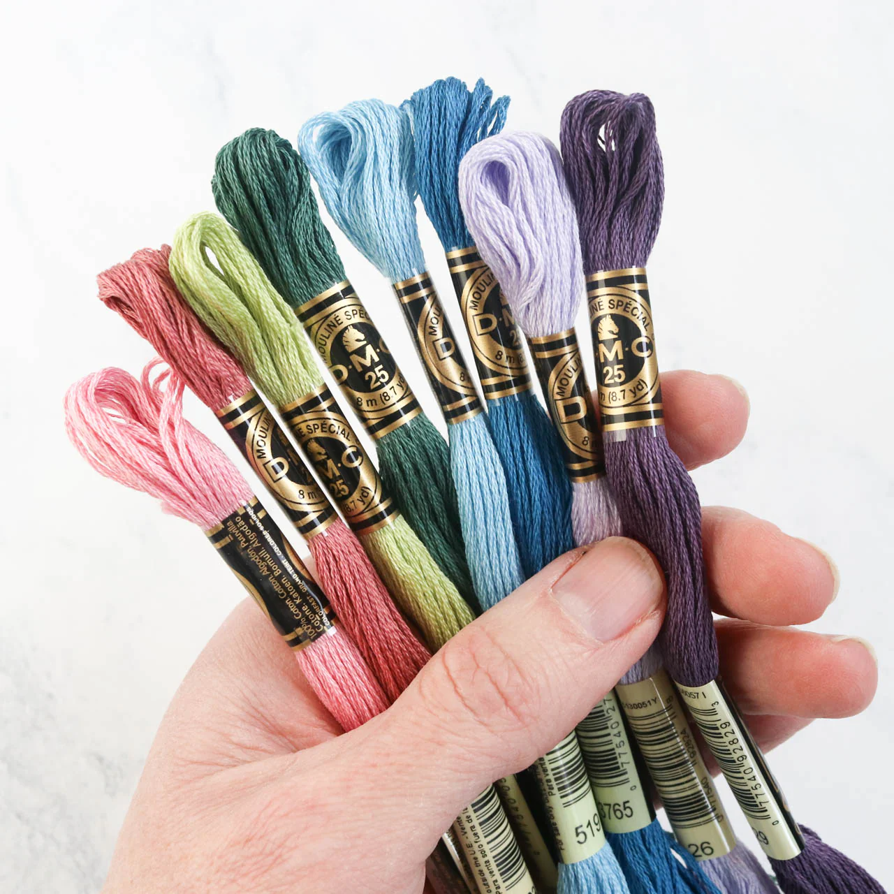 DMC Embroidery Floss Color Palette - Moody Succulent - Image 5