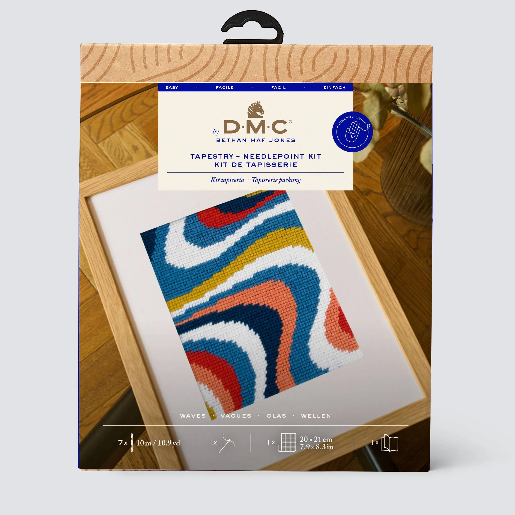Wave Needlepoint Tapestry Kit - Image 4