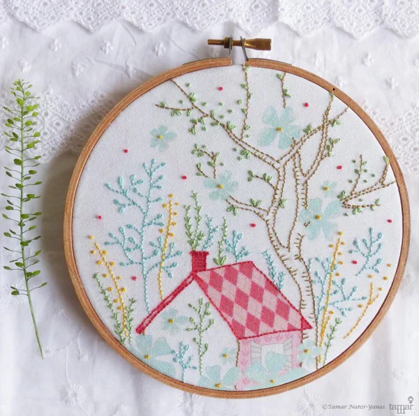 Dream House Hand Embroidery Kit