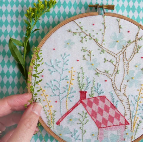Dream House Hand Embroidery Kit - Image 2