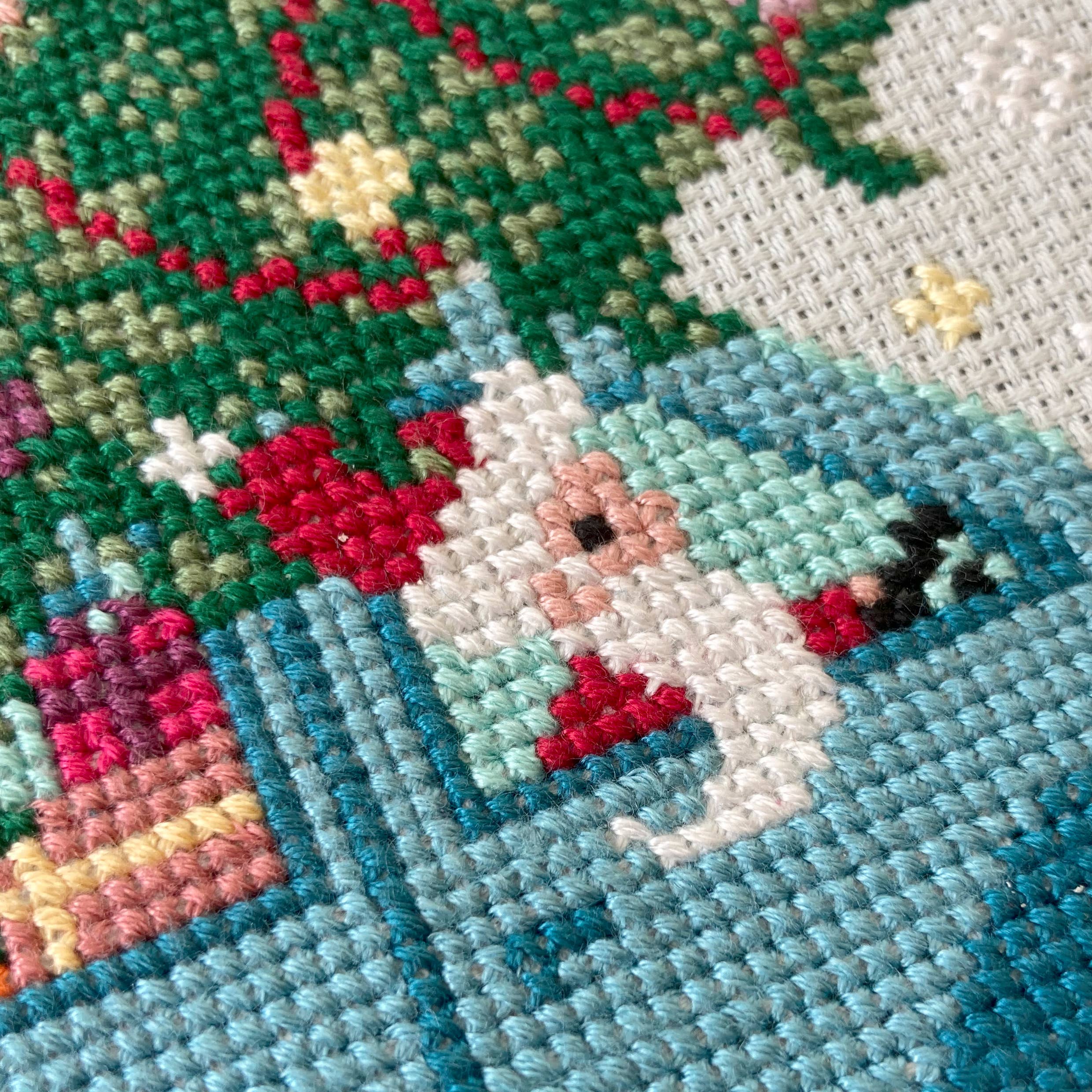 Driving Home For Christmas Cross Stitch Pattern - Image 3