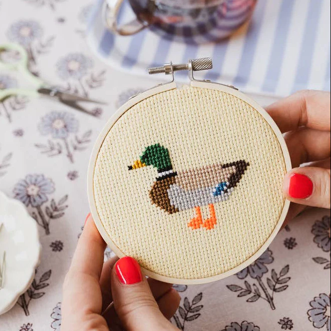 Duck Beginner Cross Stitch Kit