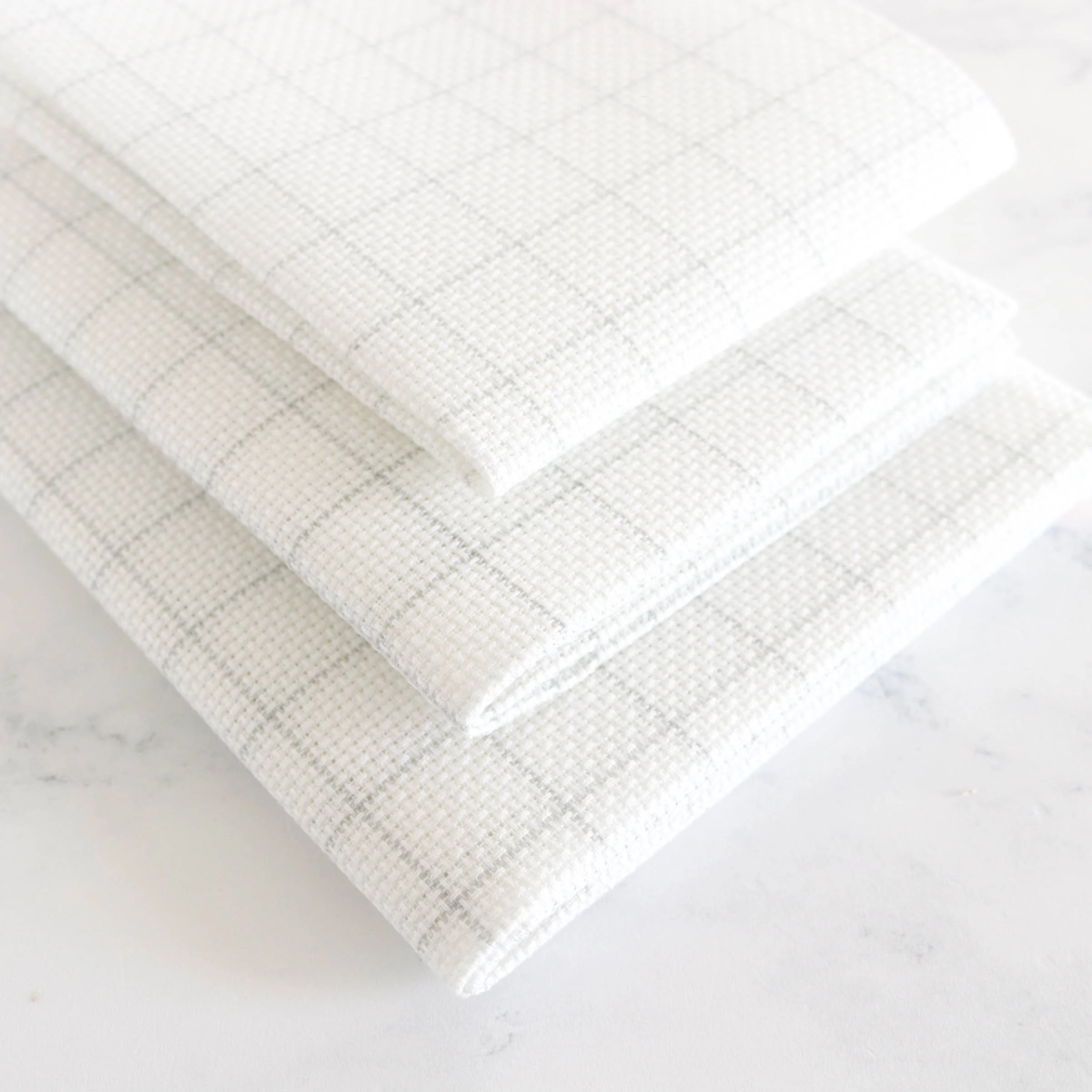 Easy Count Aida Cross Stitch Fabric - White - Image 2