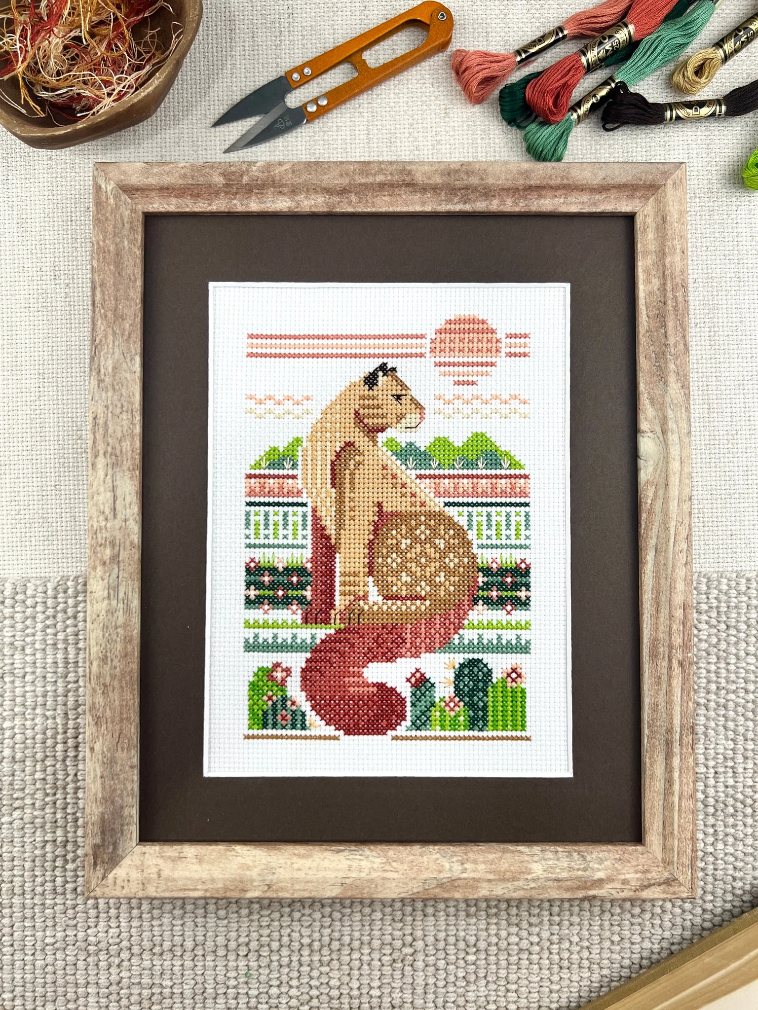 Ecoregions Cross Stitch Pattern Collection - Sonoran Desert - Image 4