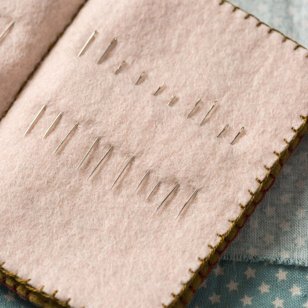 Hand Embroidered Felt Needle Book Kit - Image 4