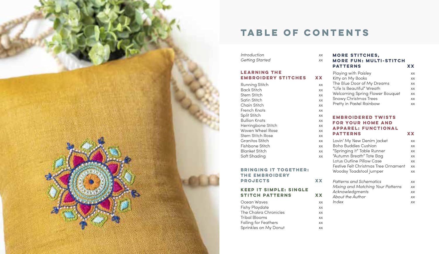 Embroidery Handbook: Essential Stitches For Gorgeous Designs - Image 5