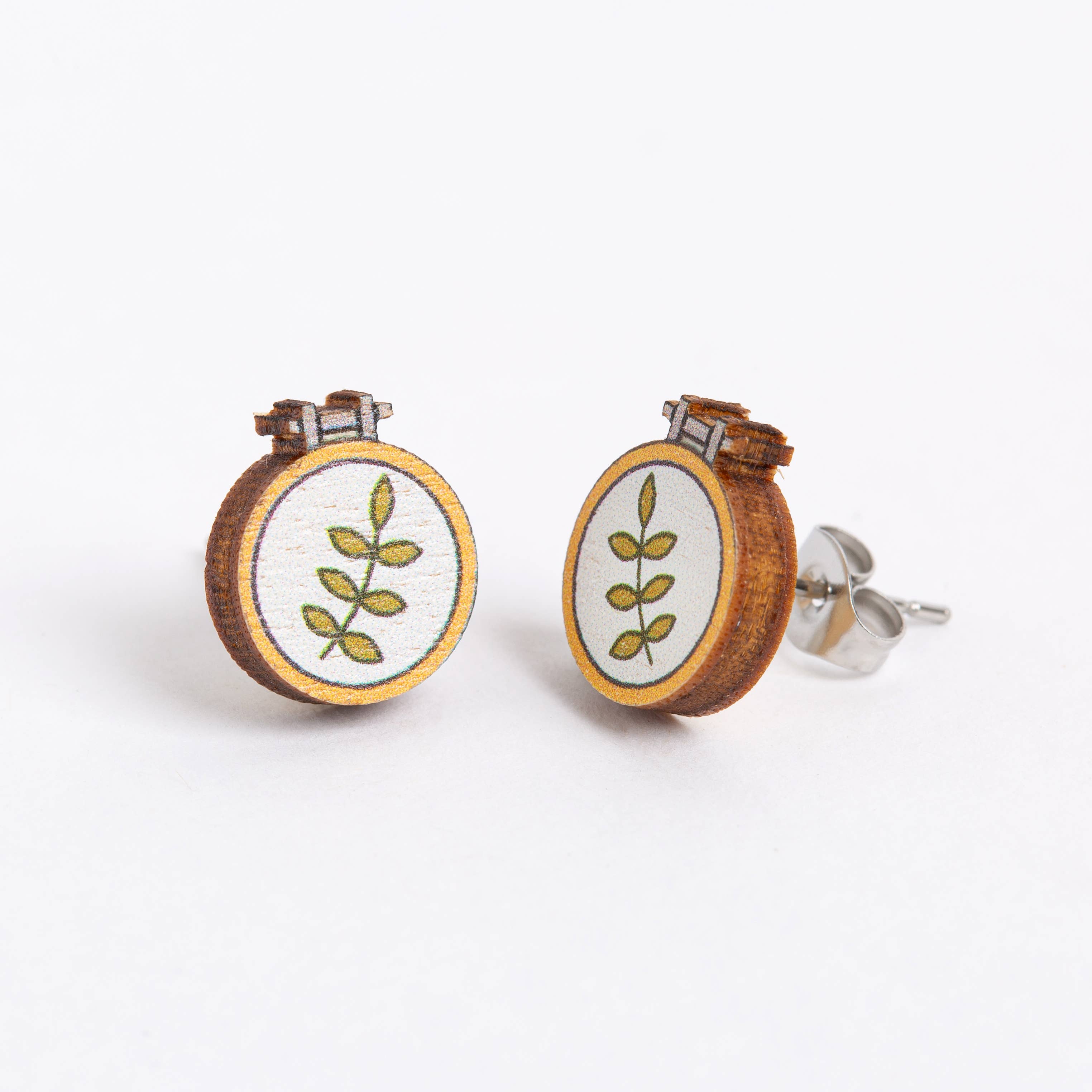 Crafty Earrings - Embroidery Hoops - Image 2