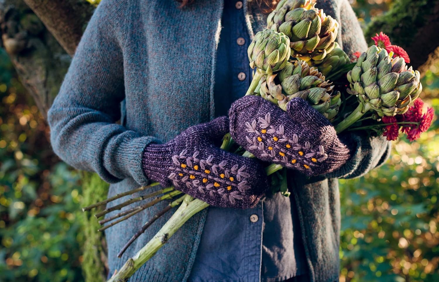 Embroidery on Knits: 18 Nature-Inspired Templates for Stitching on Wool - Image 7