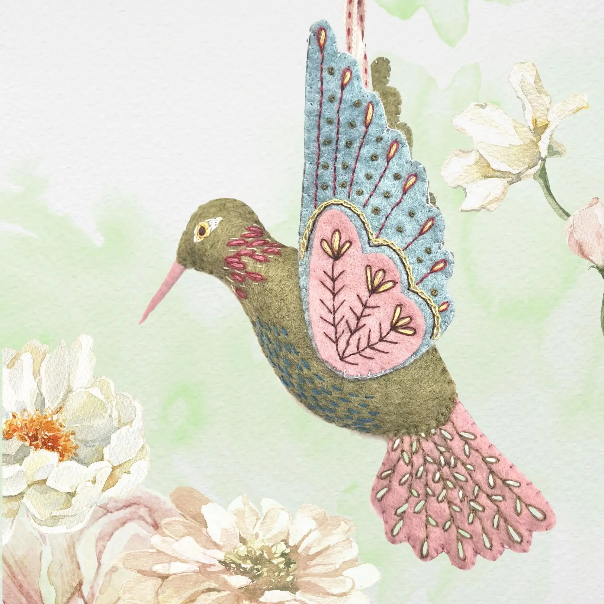 Felt Craft Mini Kit - Hummingbird