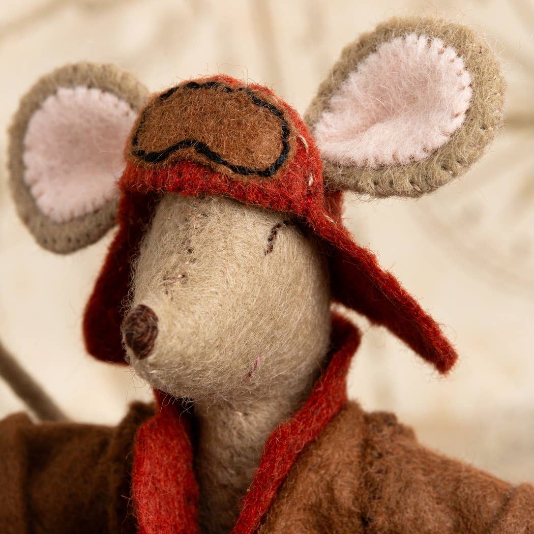 Felt Craft Mini Kit - Little Mouse the Aviator - Image 3