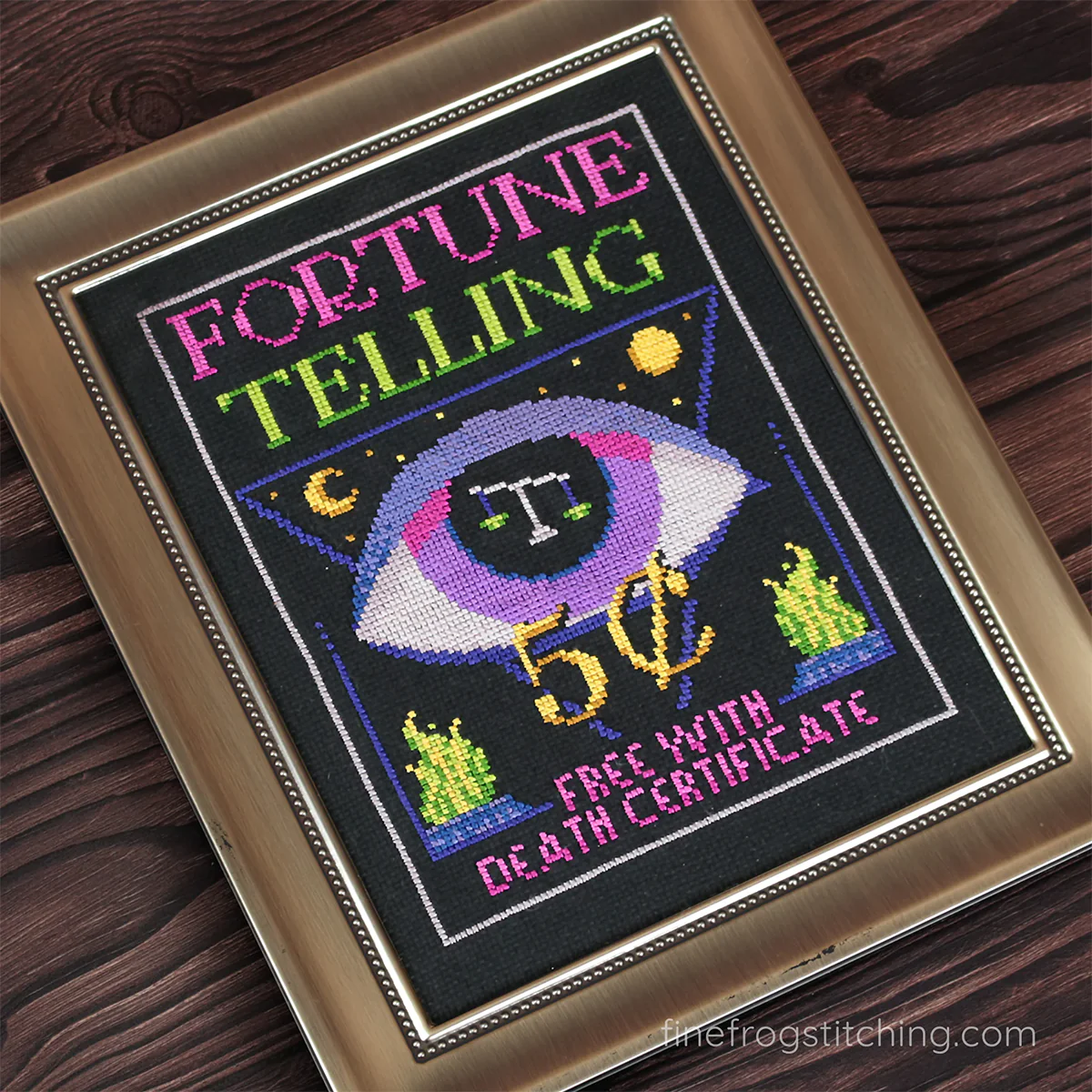 Five-Cent Fortunes Cross Stitch Pattern