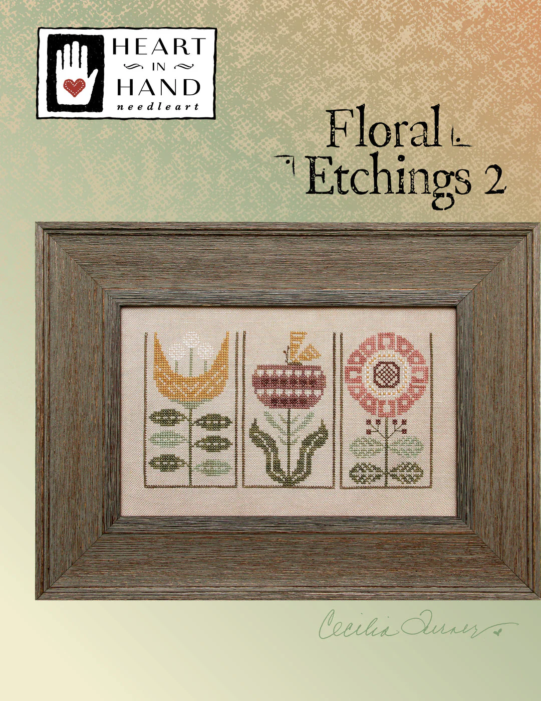 Floral Etching 2 Cross Stitch Pattern - Image 6