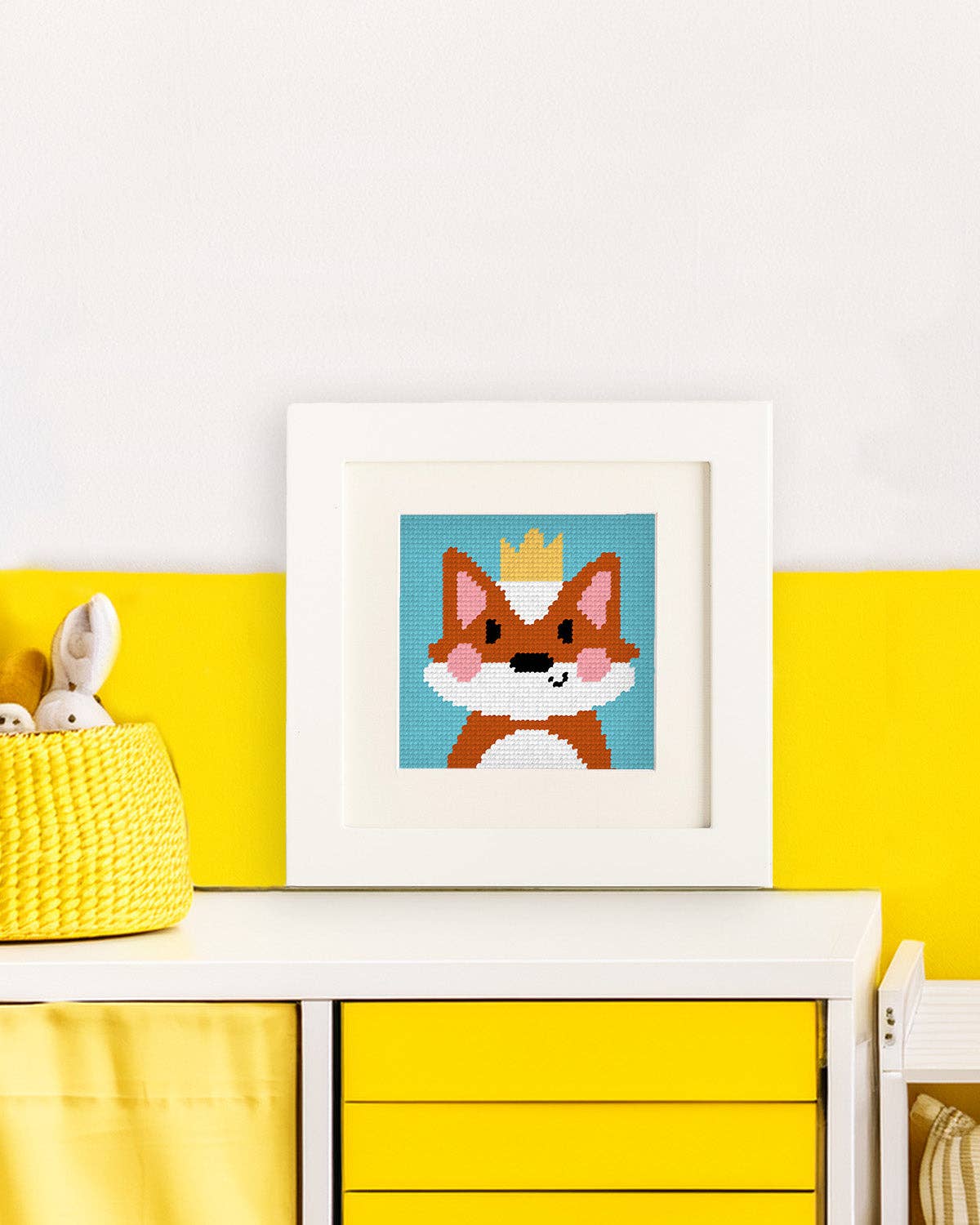 Needlepoint Kit for Kids - Florence, the Fox - Image 2