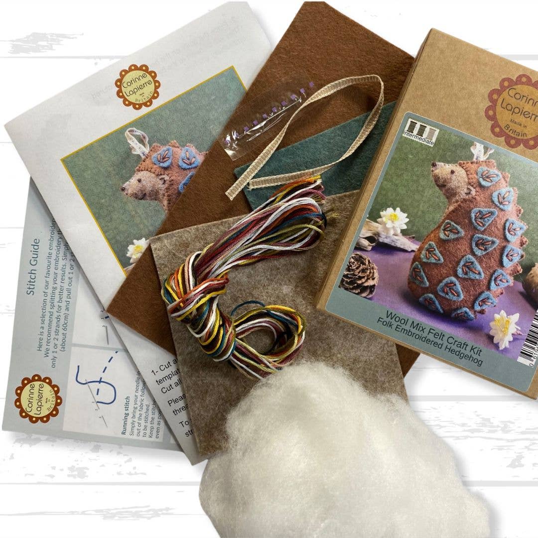 Felt Craft Mini Kit - Hedgehog - Image 6