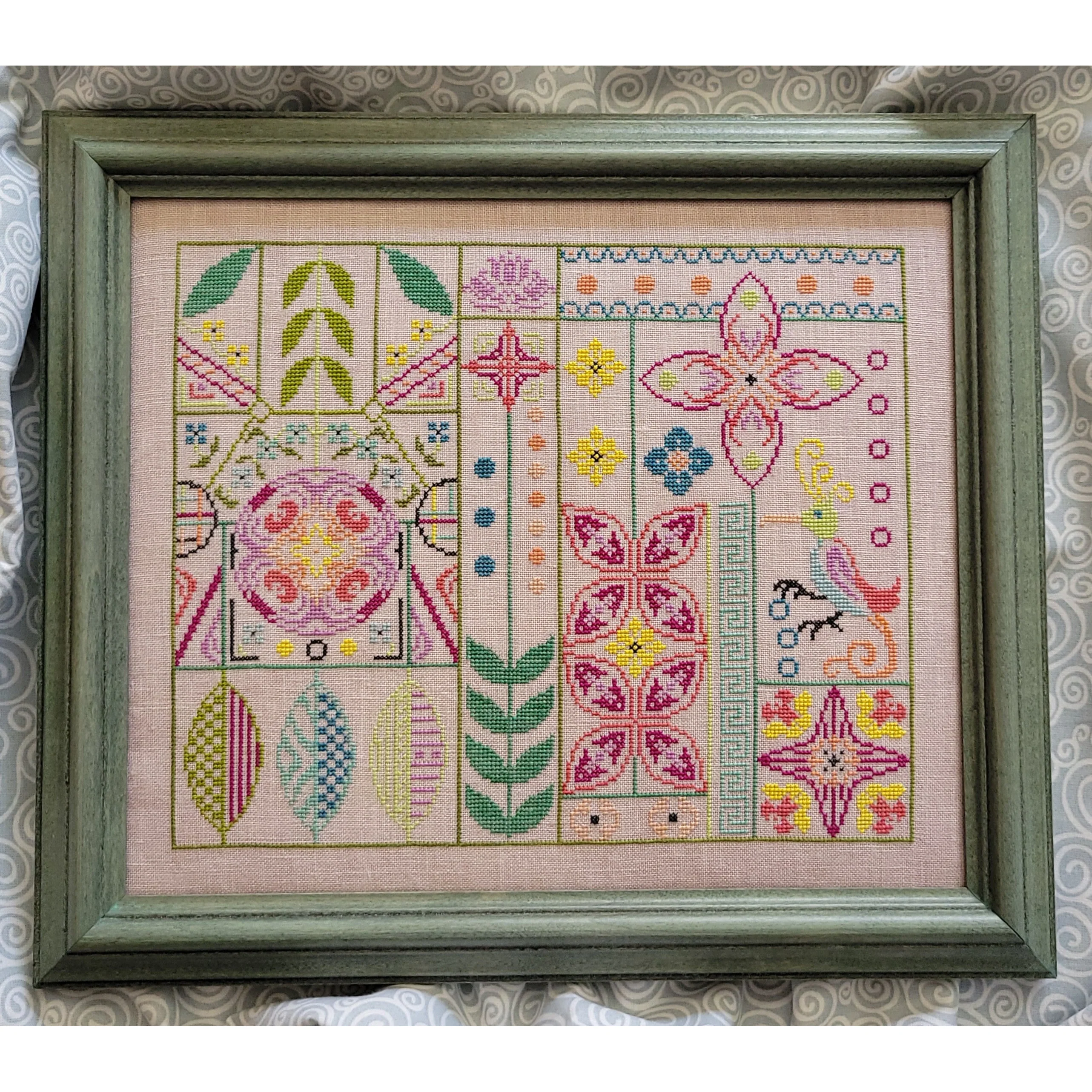 Funky Bird Cross Stitch Pattern