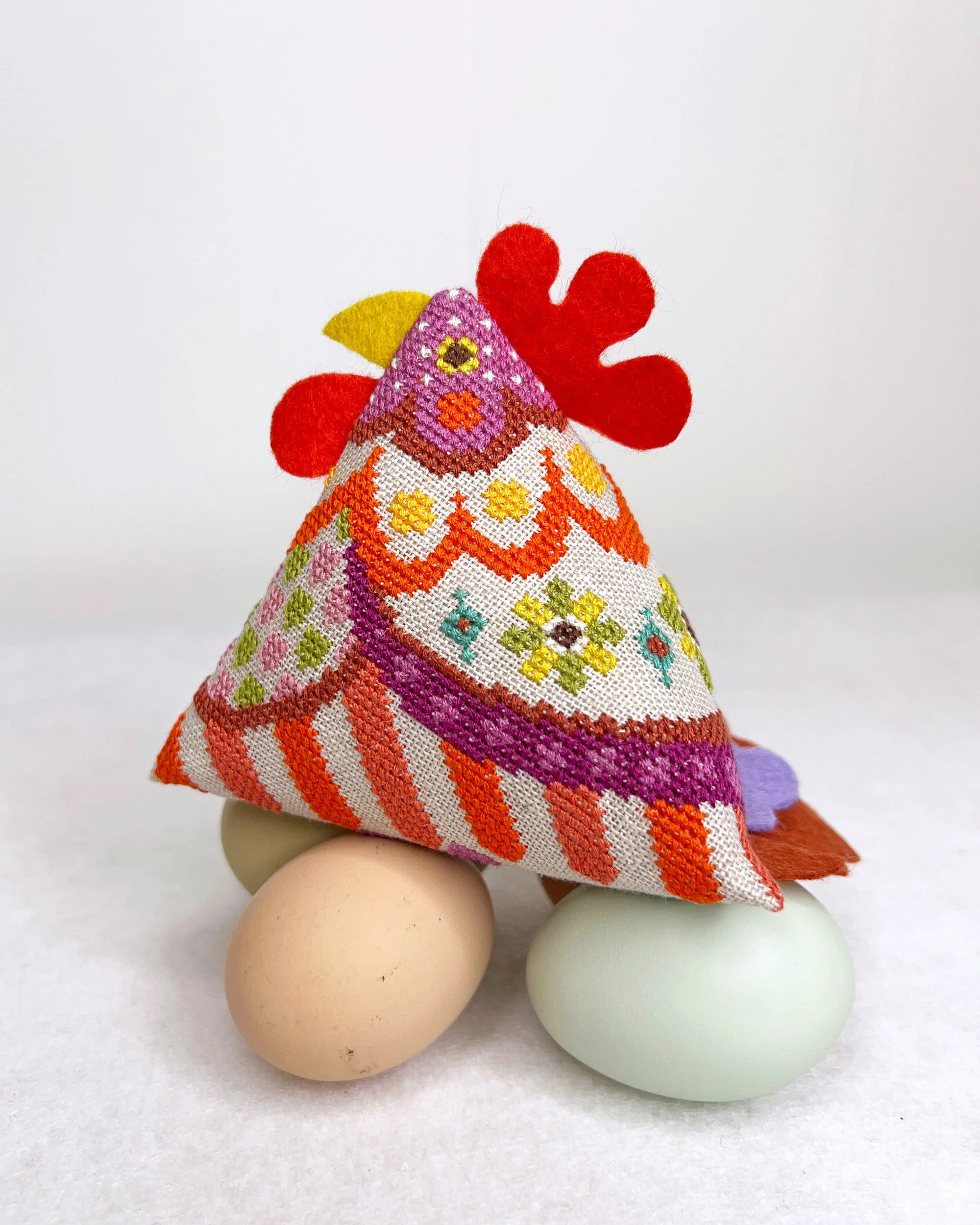 Funky Chickens Cross Stitch Pattern - Image 3