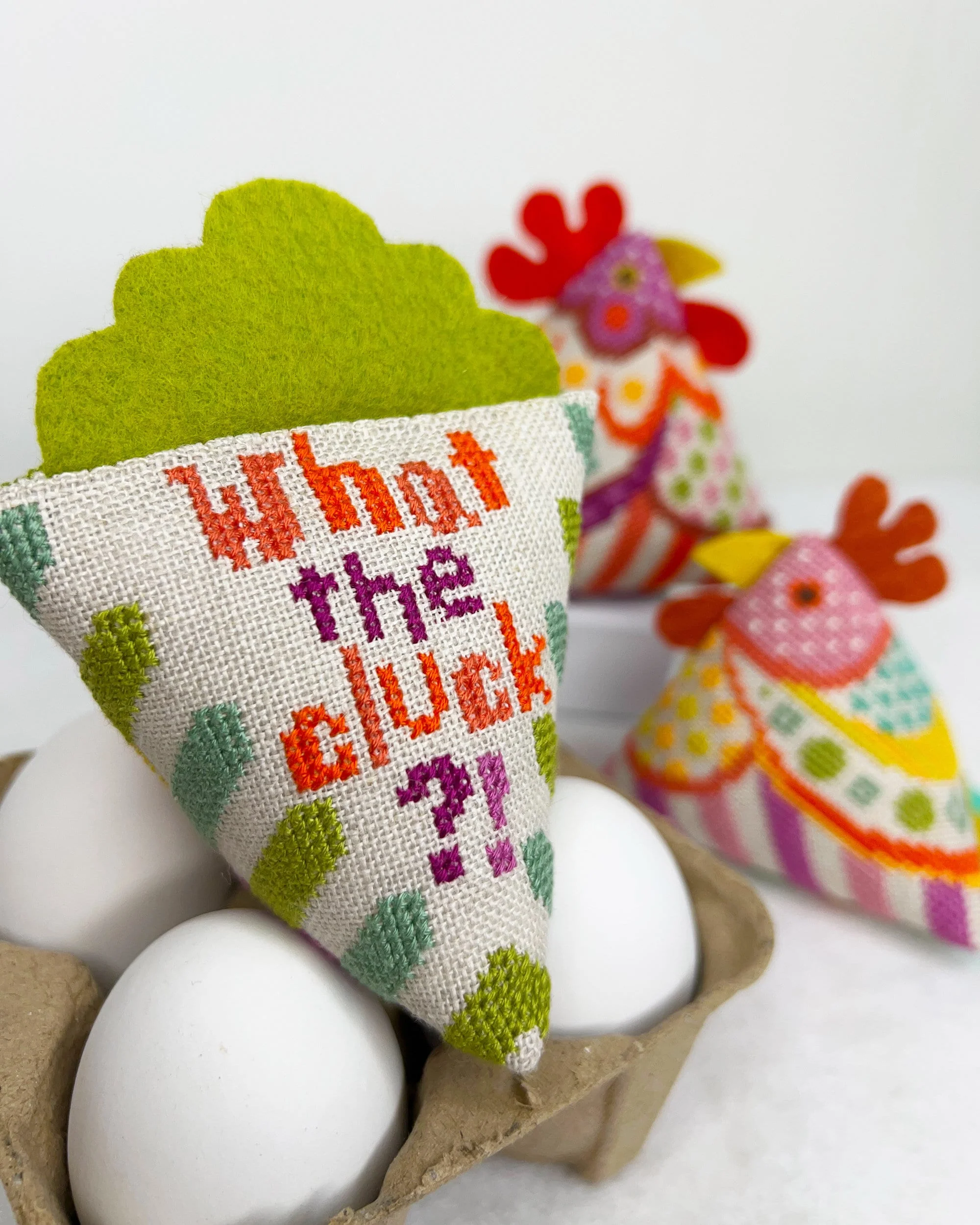 Funky Chickens Cross Stitch Pattern - Image 4