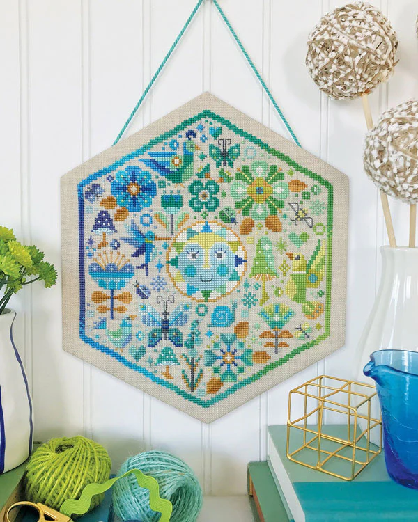 Garden Party Cross Stitch Pattern - Cool - Image 4