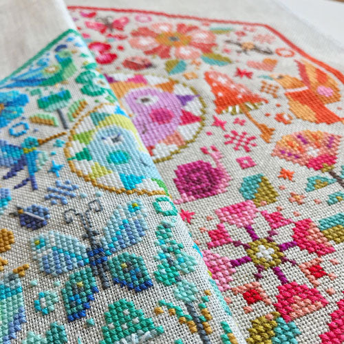Garden Party Cross Stitch Pattern - Cool - Image 5
