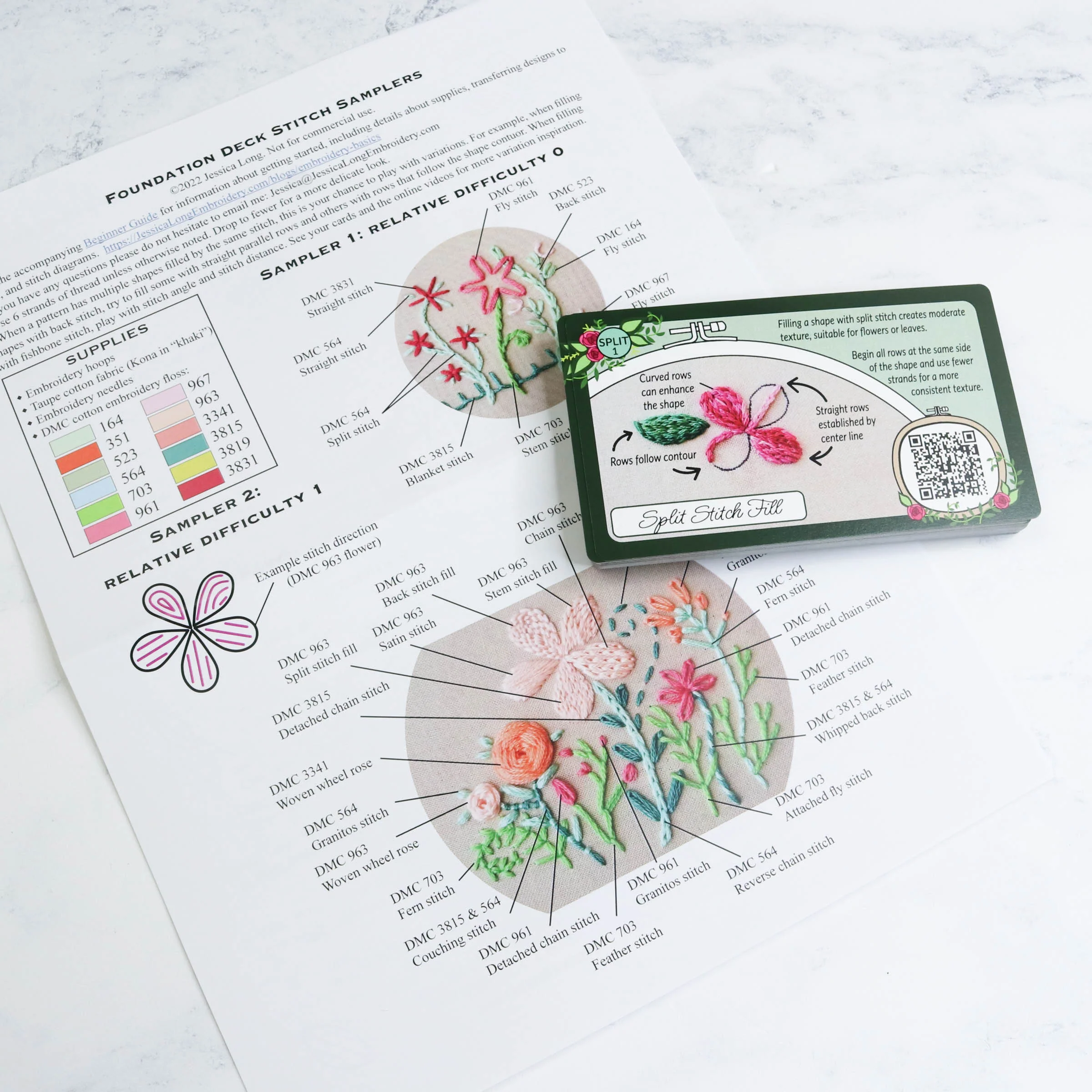 Hand Embroidery Companion Cards - Image 6