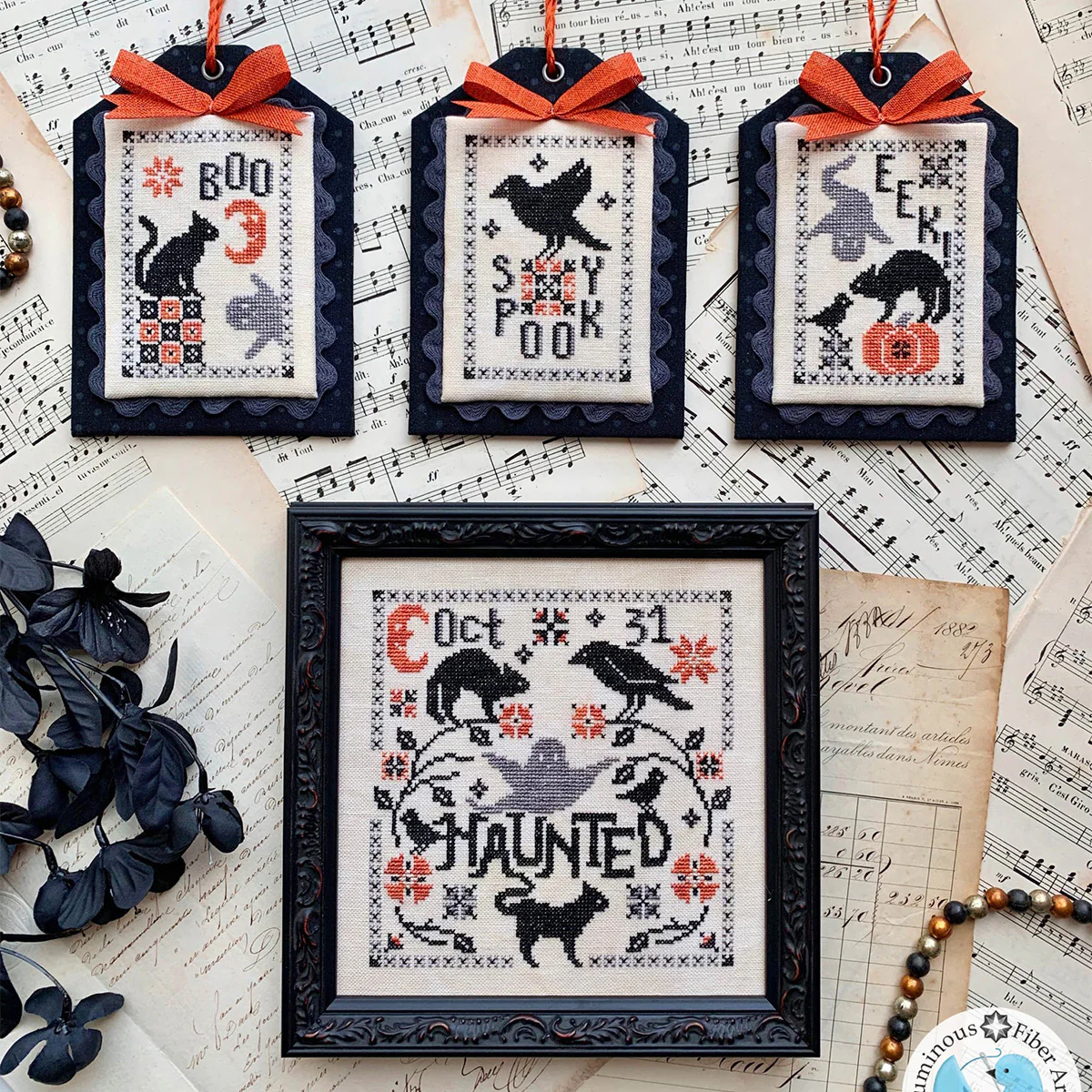 Haunted Cross Stitch Pattern