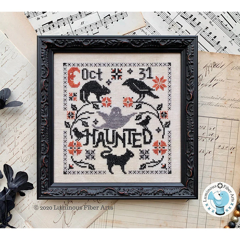 Haunted Cross Stitch Pattern - Image 2