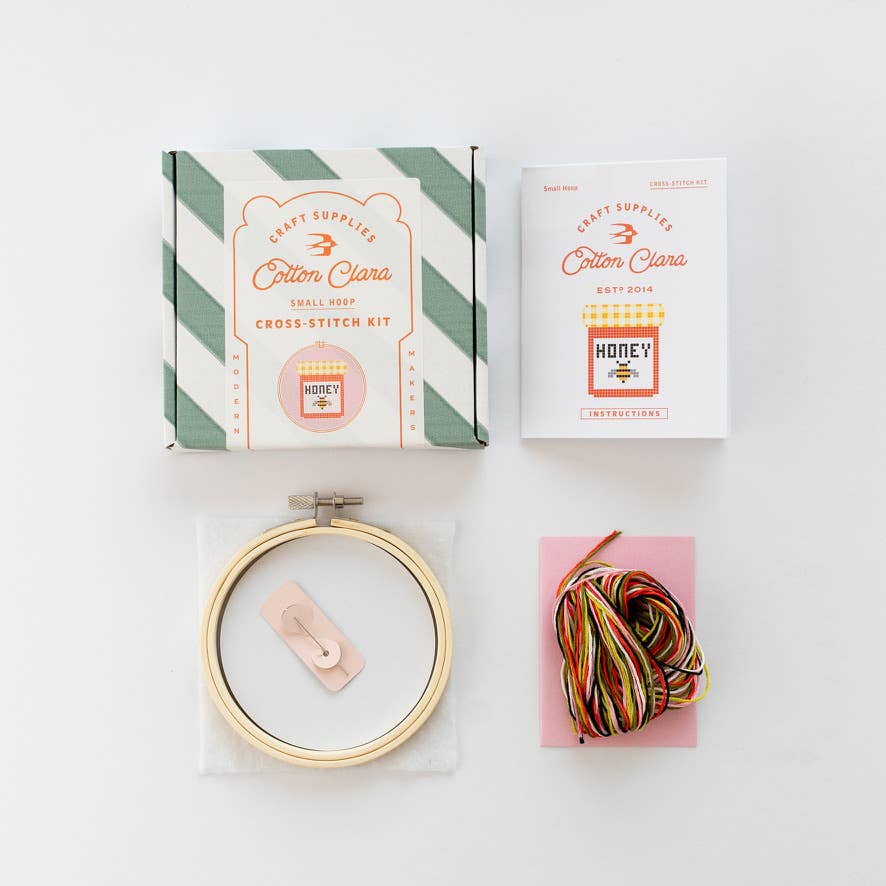 Honey Jar Cross Stitch Kit - Image 4
