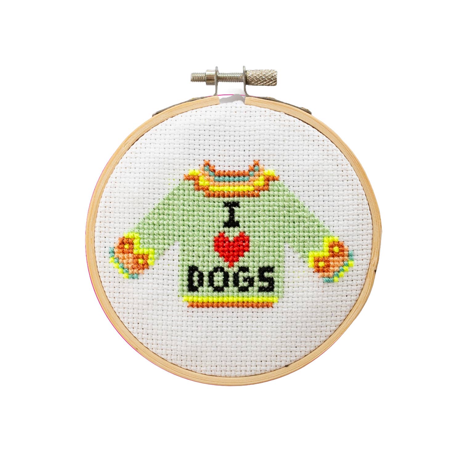 I Love Dogs Cross Stitch Kit - Image 5
