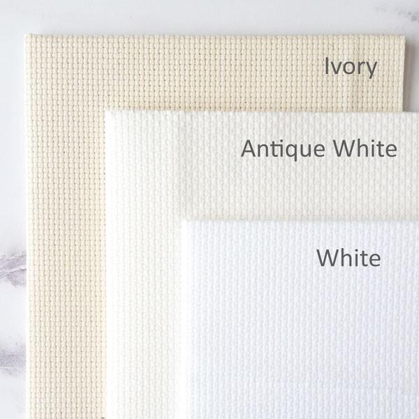 Ivory Aida Cross Stitch Fabric - Image 3