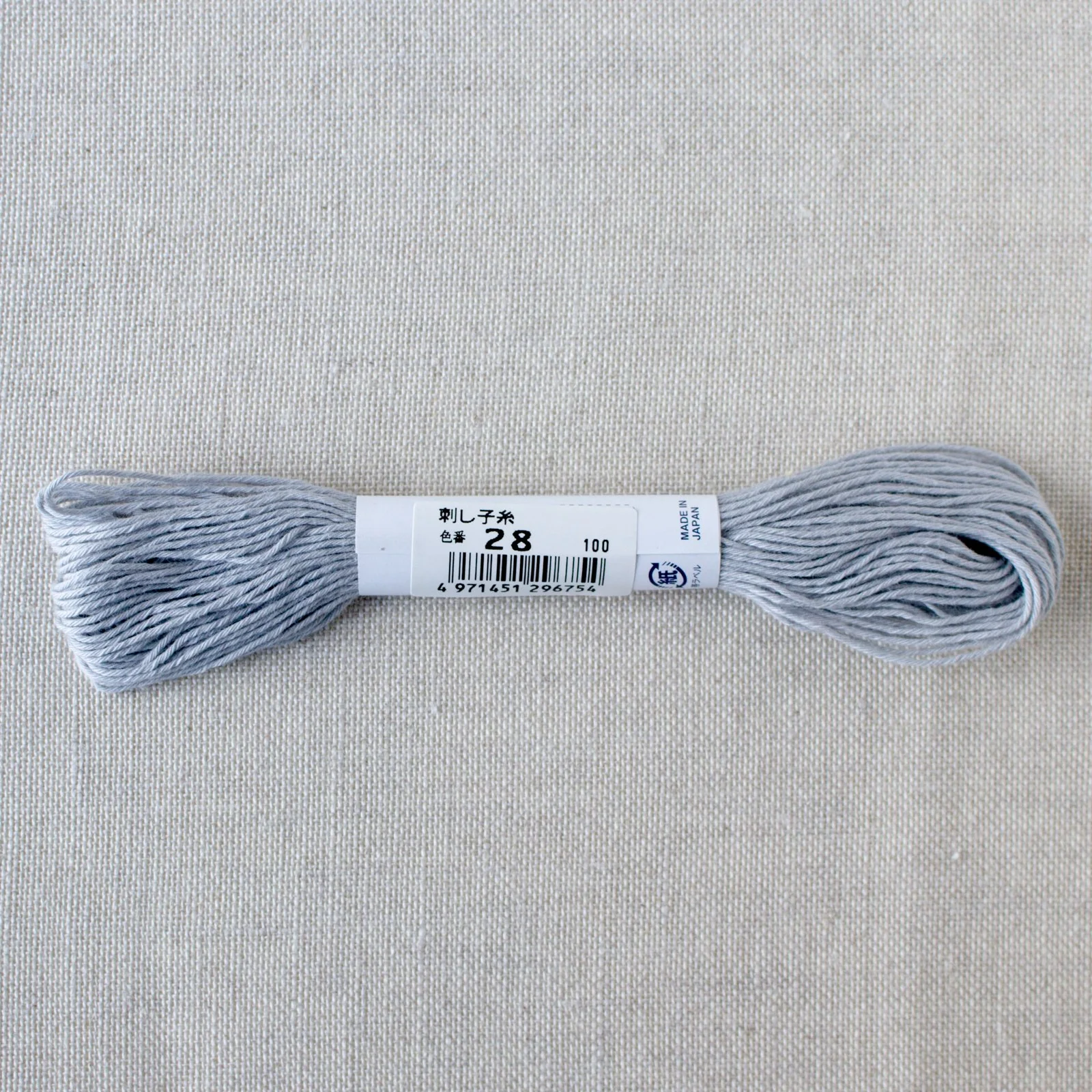 Japanese Sashiko Thread - Gray (#28) - Image 2