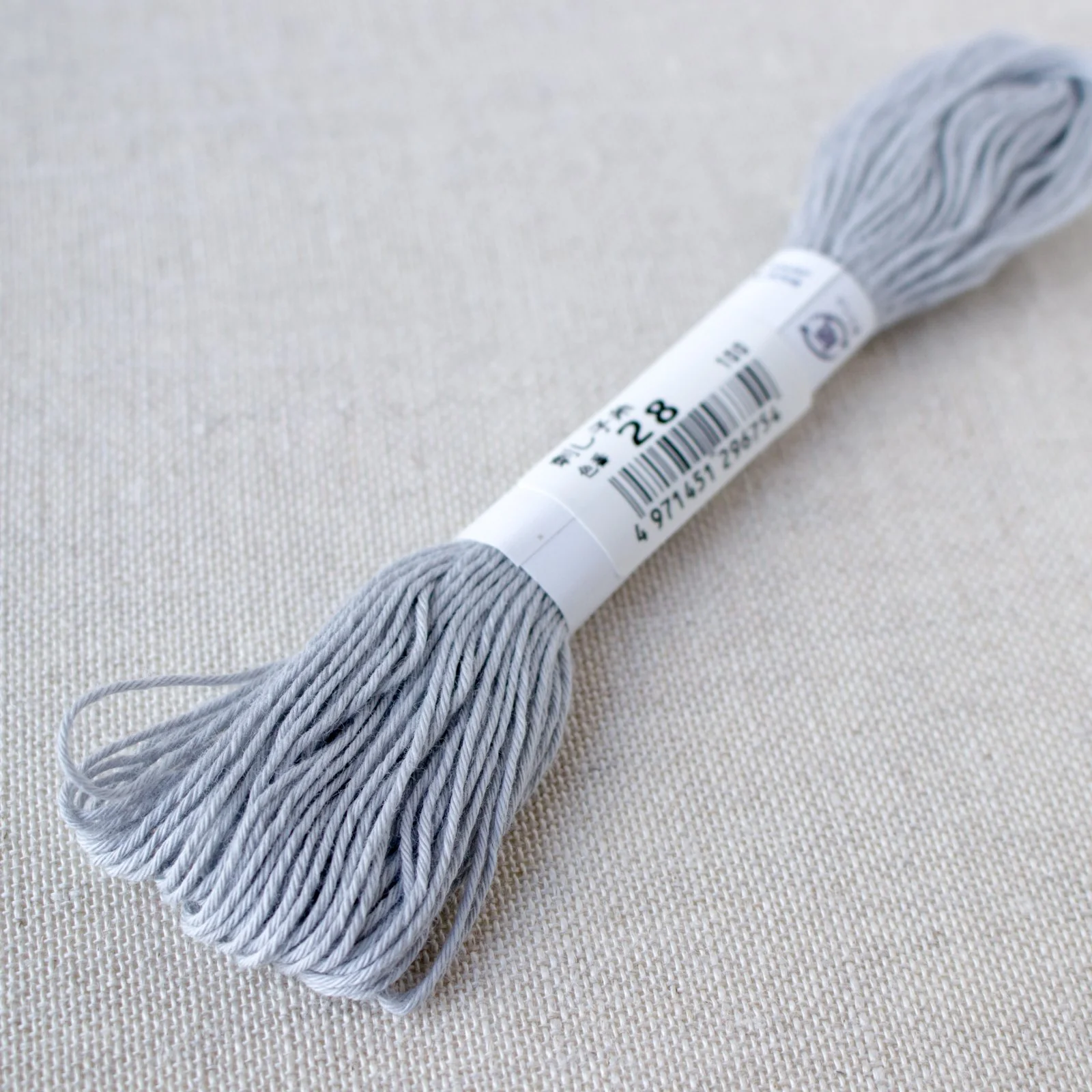 Japanese Sashiko Thread - Gray (#28) - Image 3