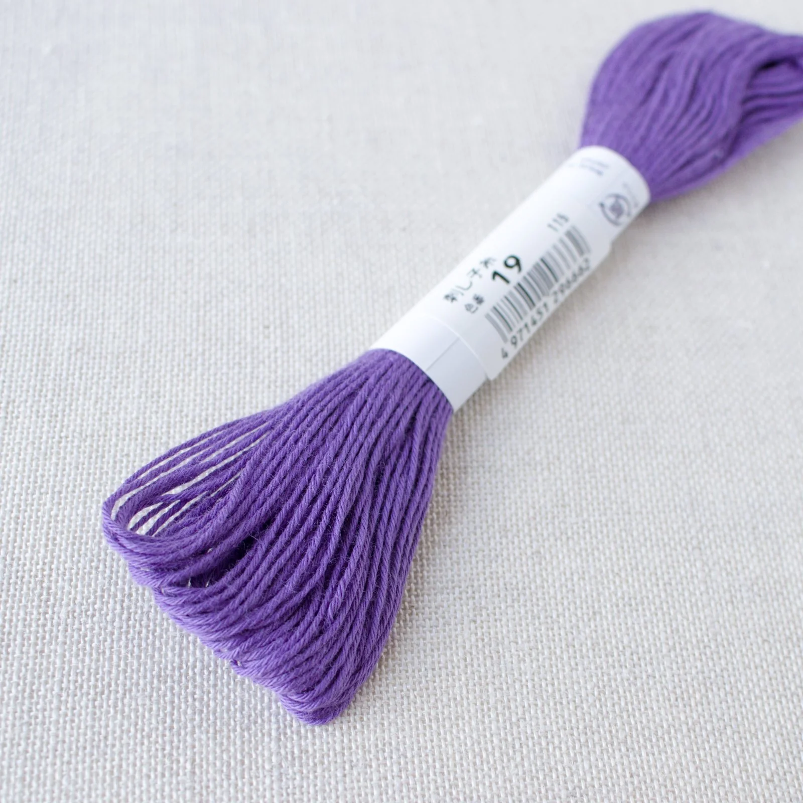 Japanese Sashiko Thread - Purple (#19) - Image 3
